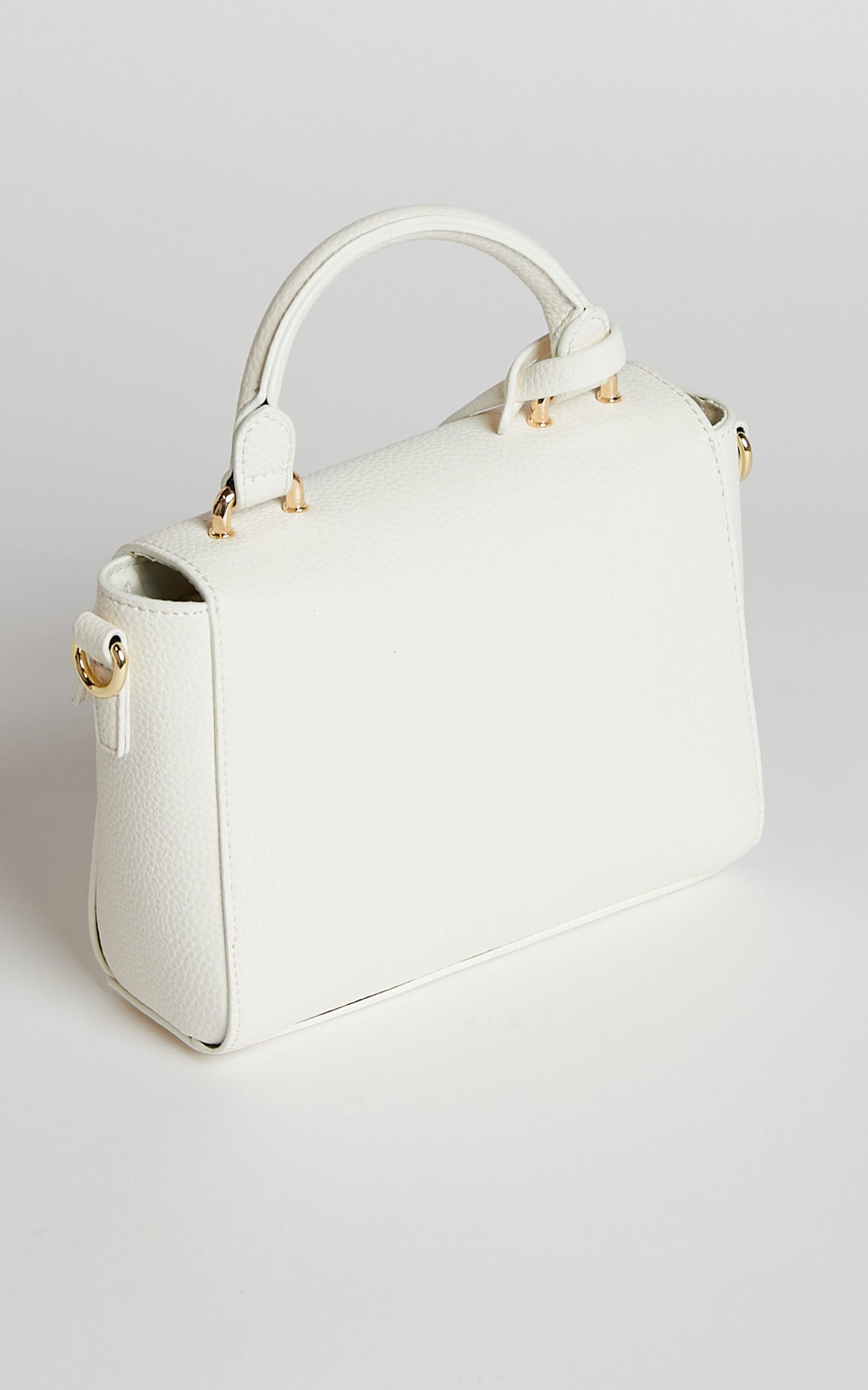 Peta and Jain - Hadid Bag in White Pebble
