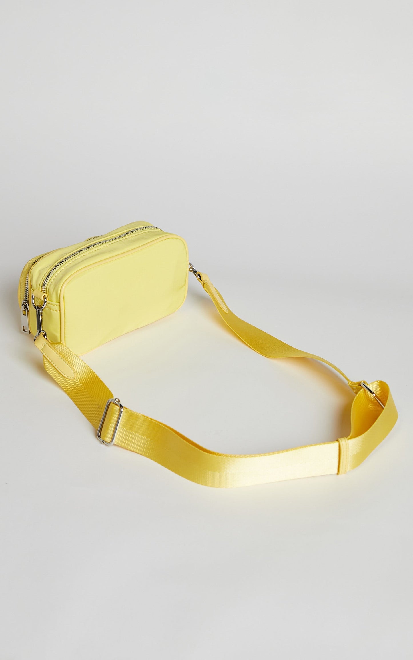 Peta and Jain - Lala Bag in Lemon Nylon / Silver