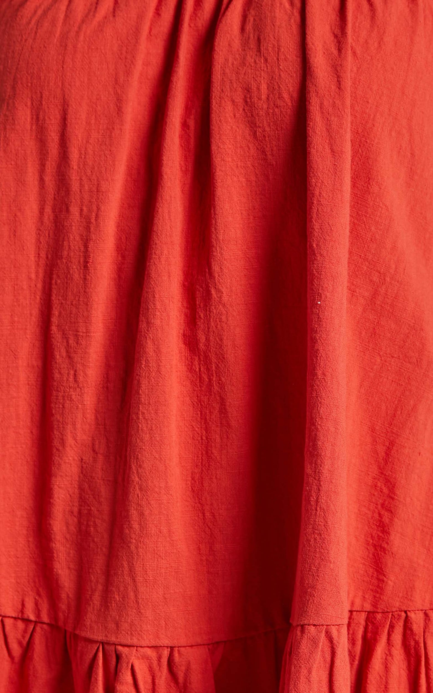 Poppy Dress in Oxy Red