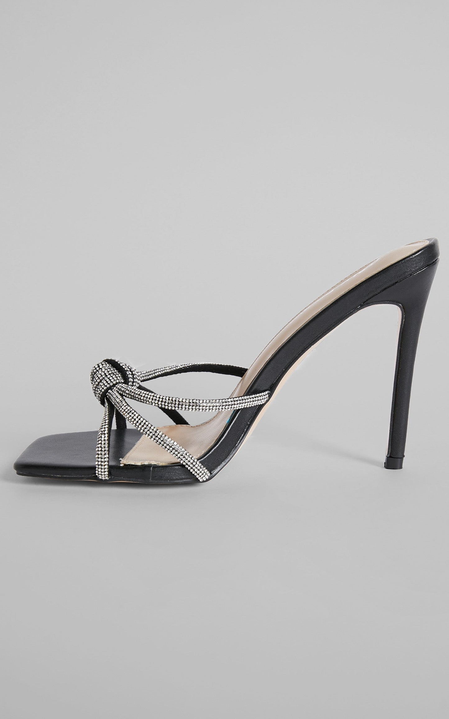 Public Desire - Nadina Heels in Black