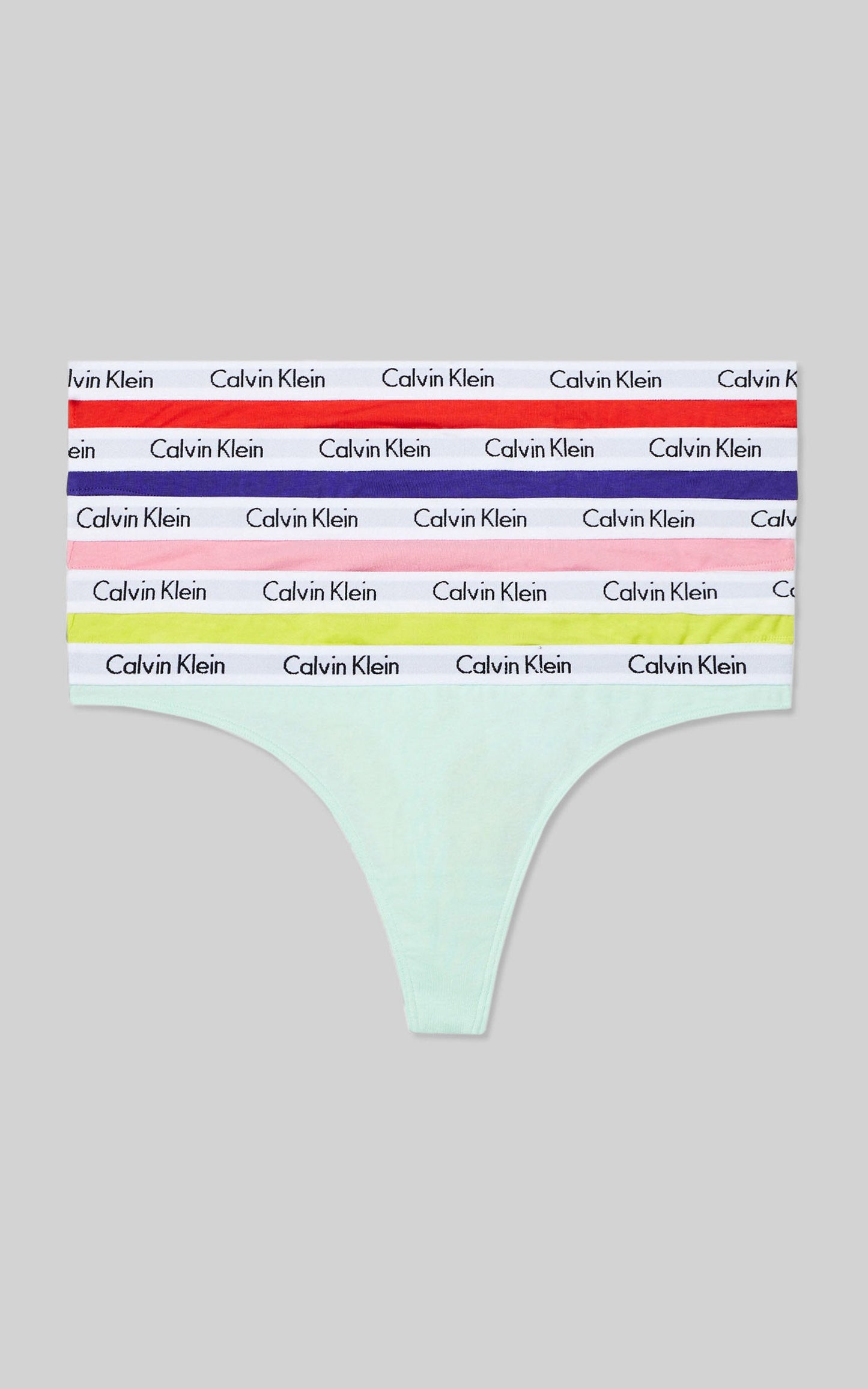 Calvin Klein - Pride Carousel Thong 5 pack in Multi Pack