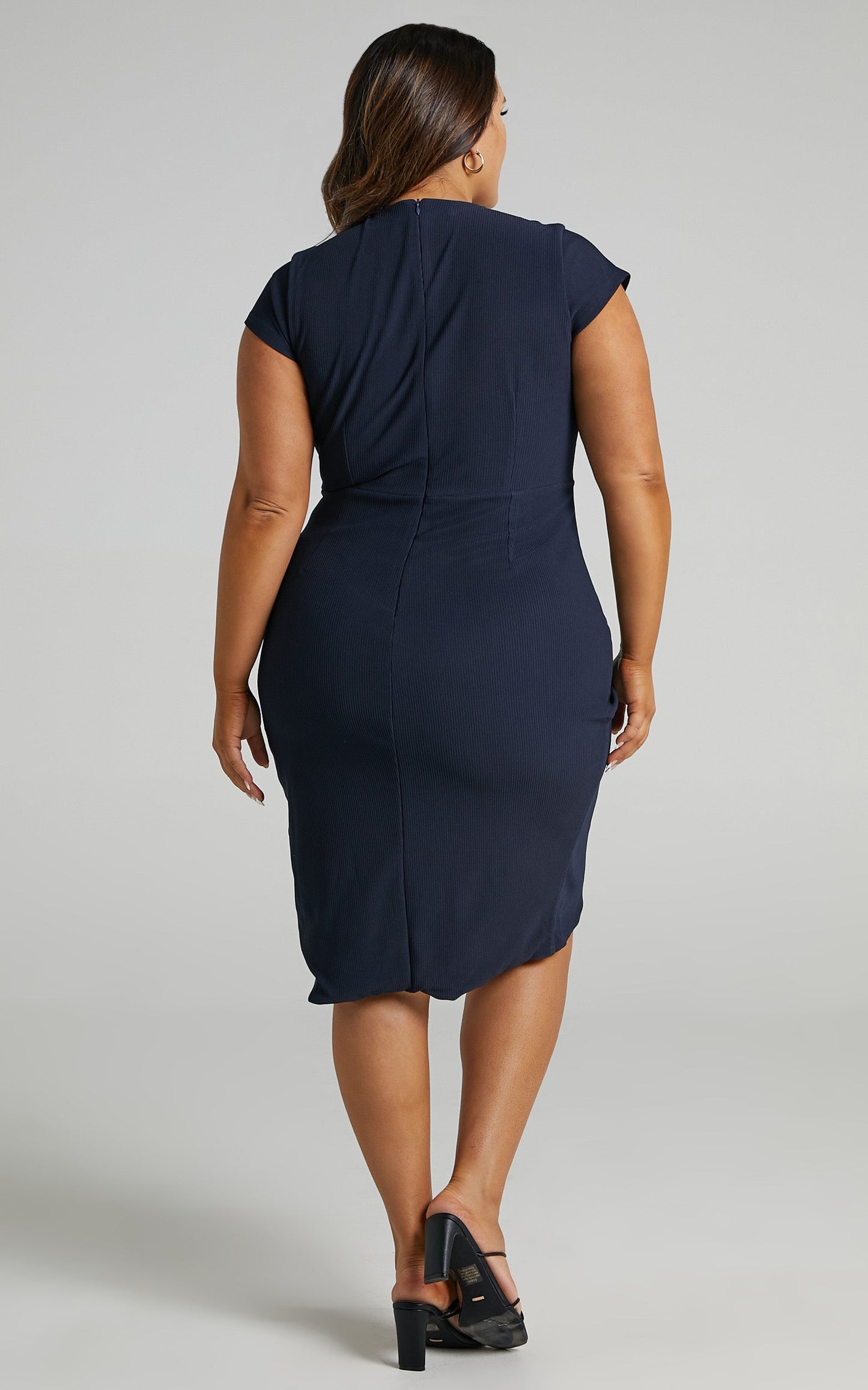 Quick Decider Dress in Navy