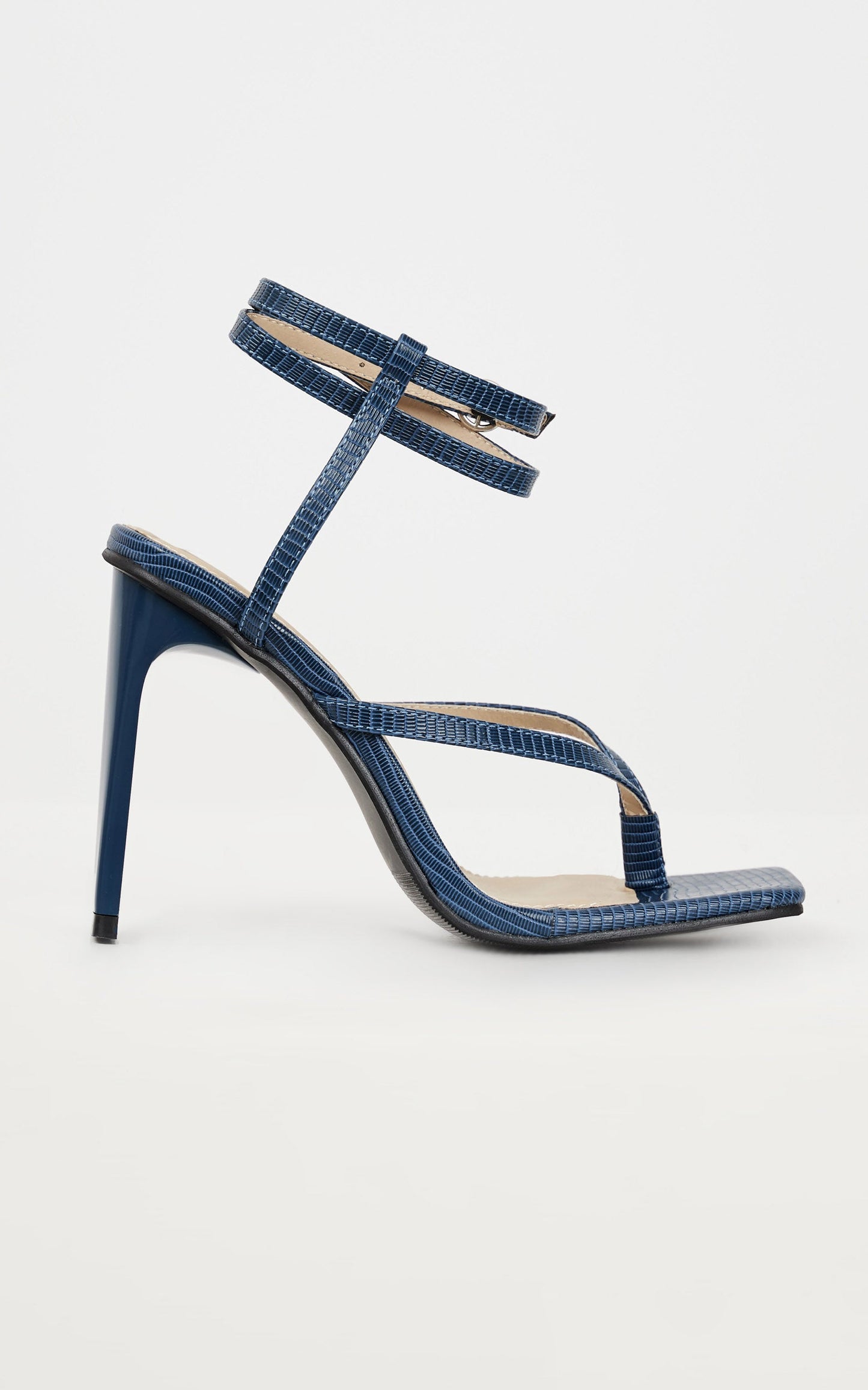 4th & Reckless - Ramona Heels in Blue Croc
