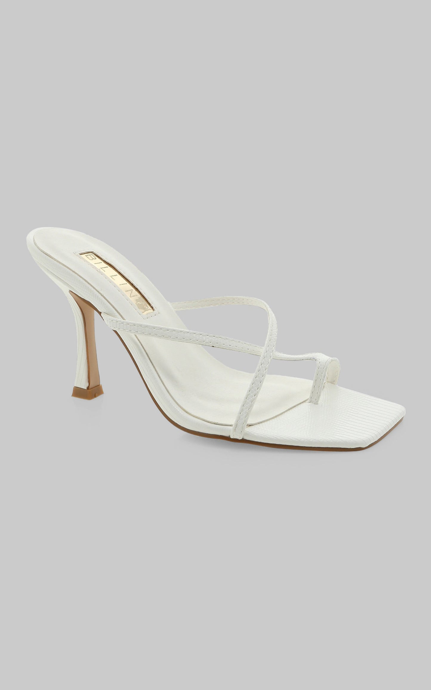 Billini - Ravinia Heels in White Scale