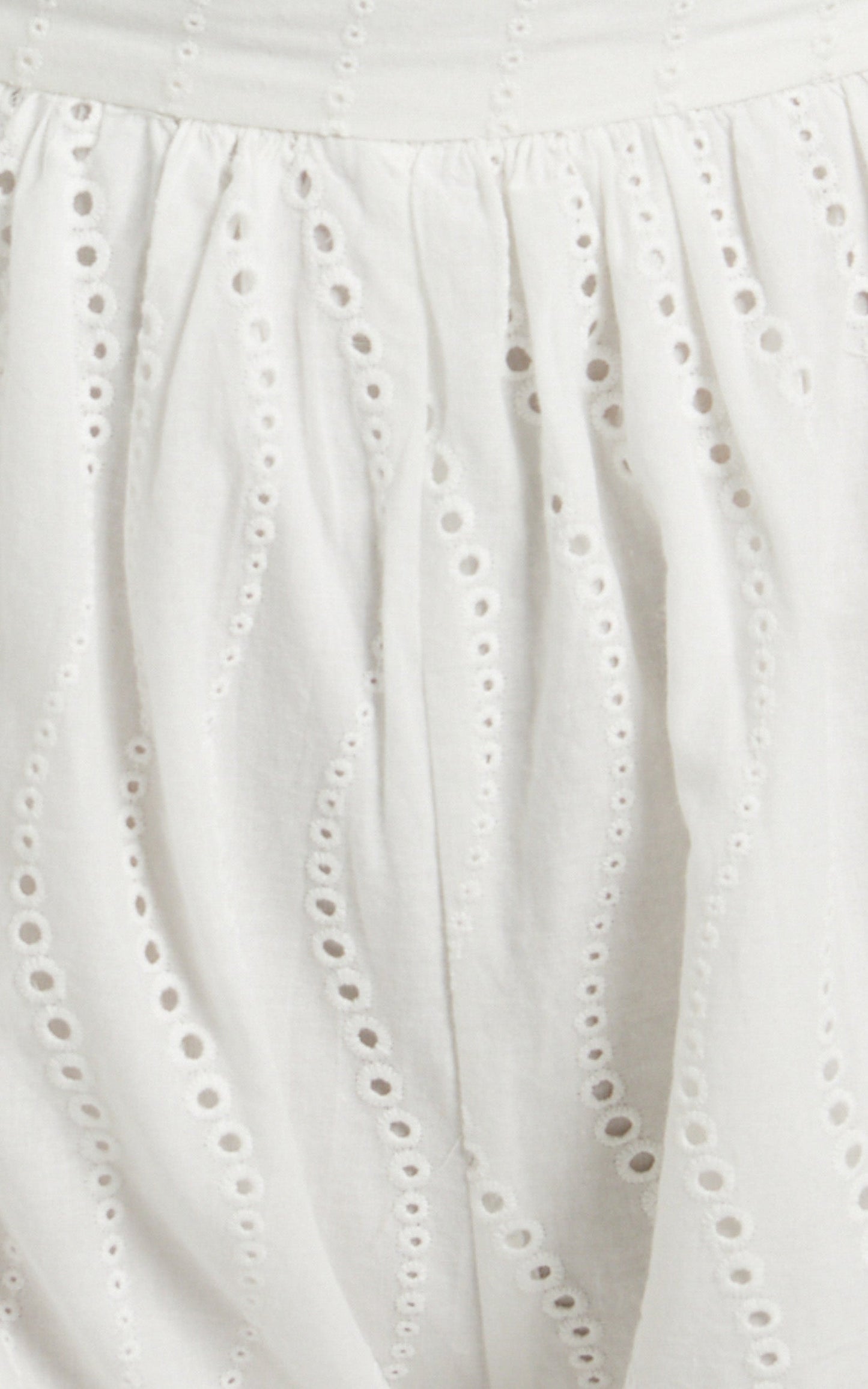 Lirah Broderie Two Piece Set in White