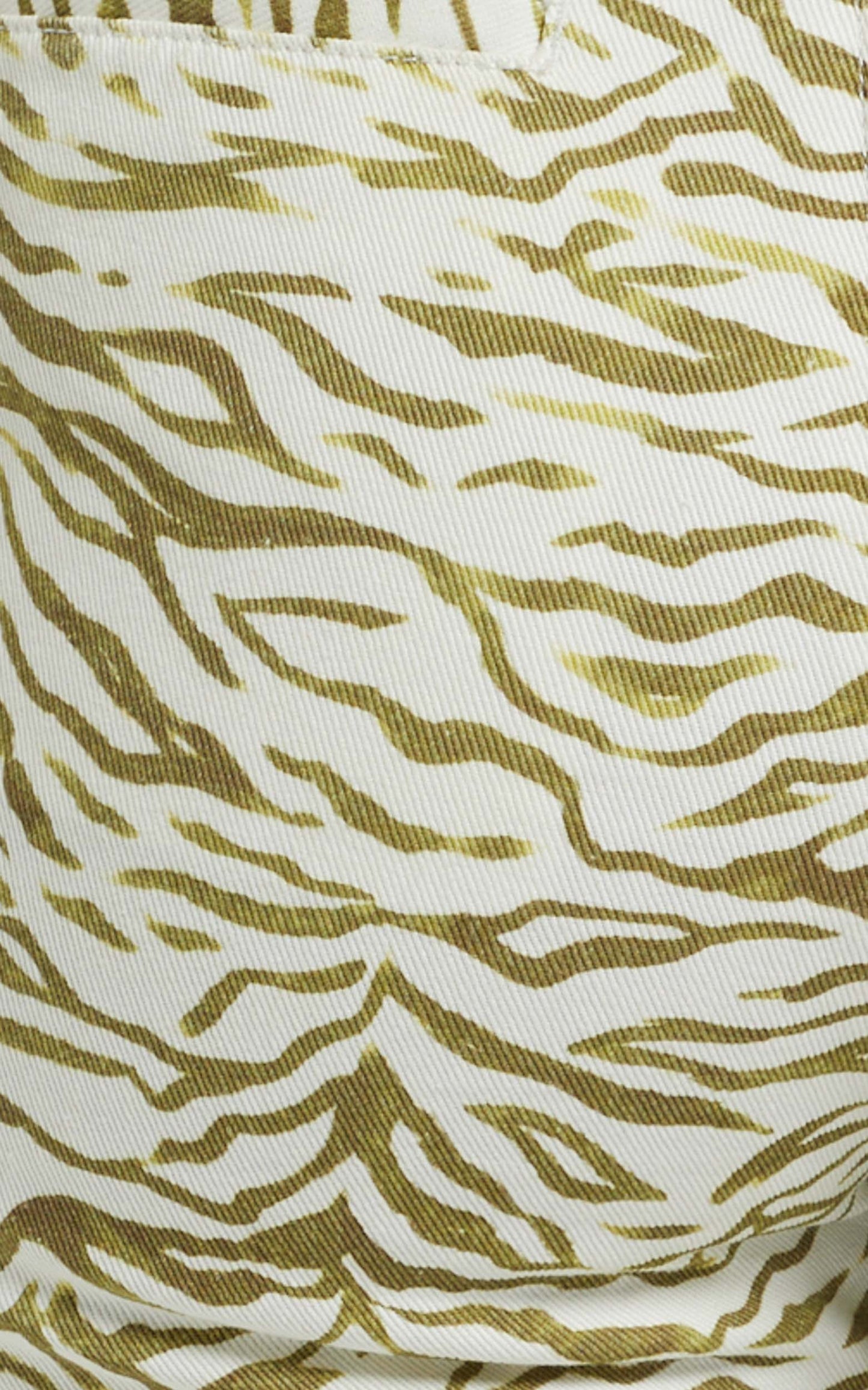 Cools Club - Mid Rise California Pant in HERB ZEBRA