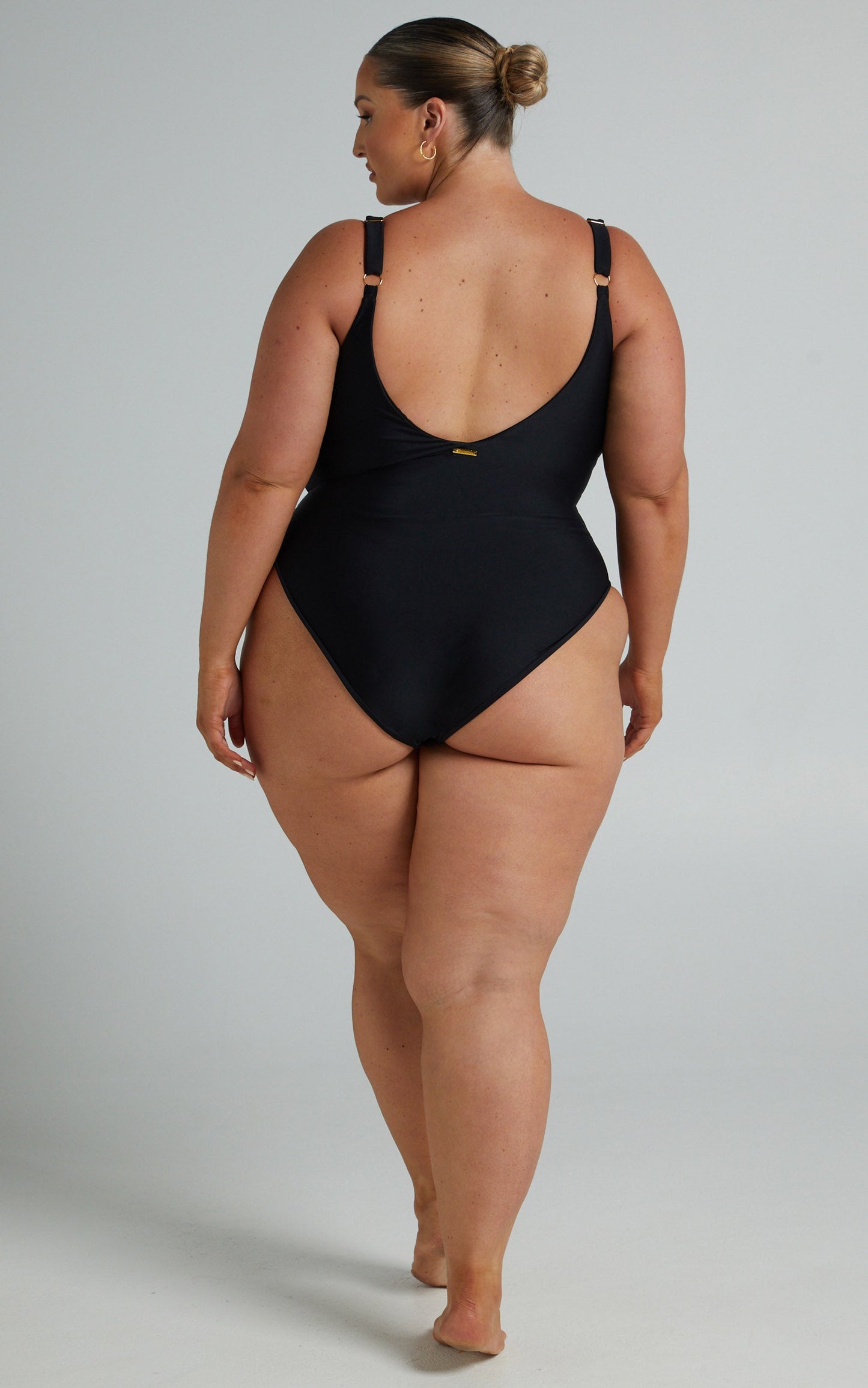 Moselle One Piece s in Recycled Nylon in Black
