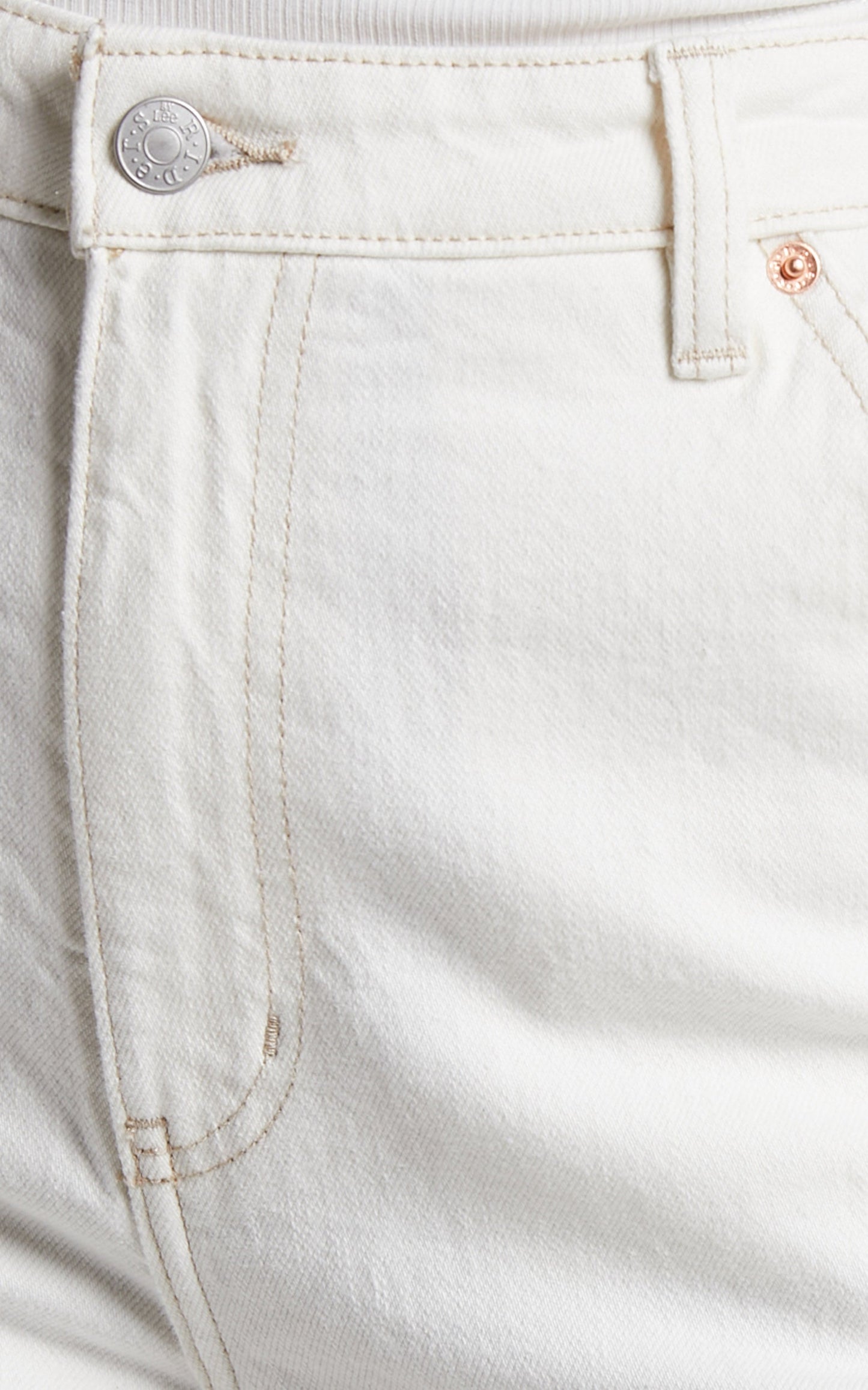 Riders - Hi Straight Long Carpenter Jeans in Vintage White