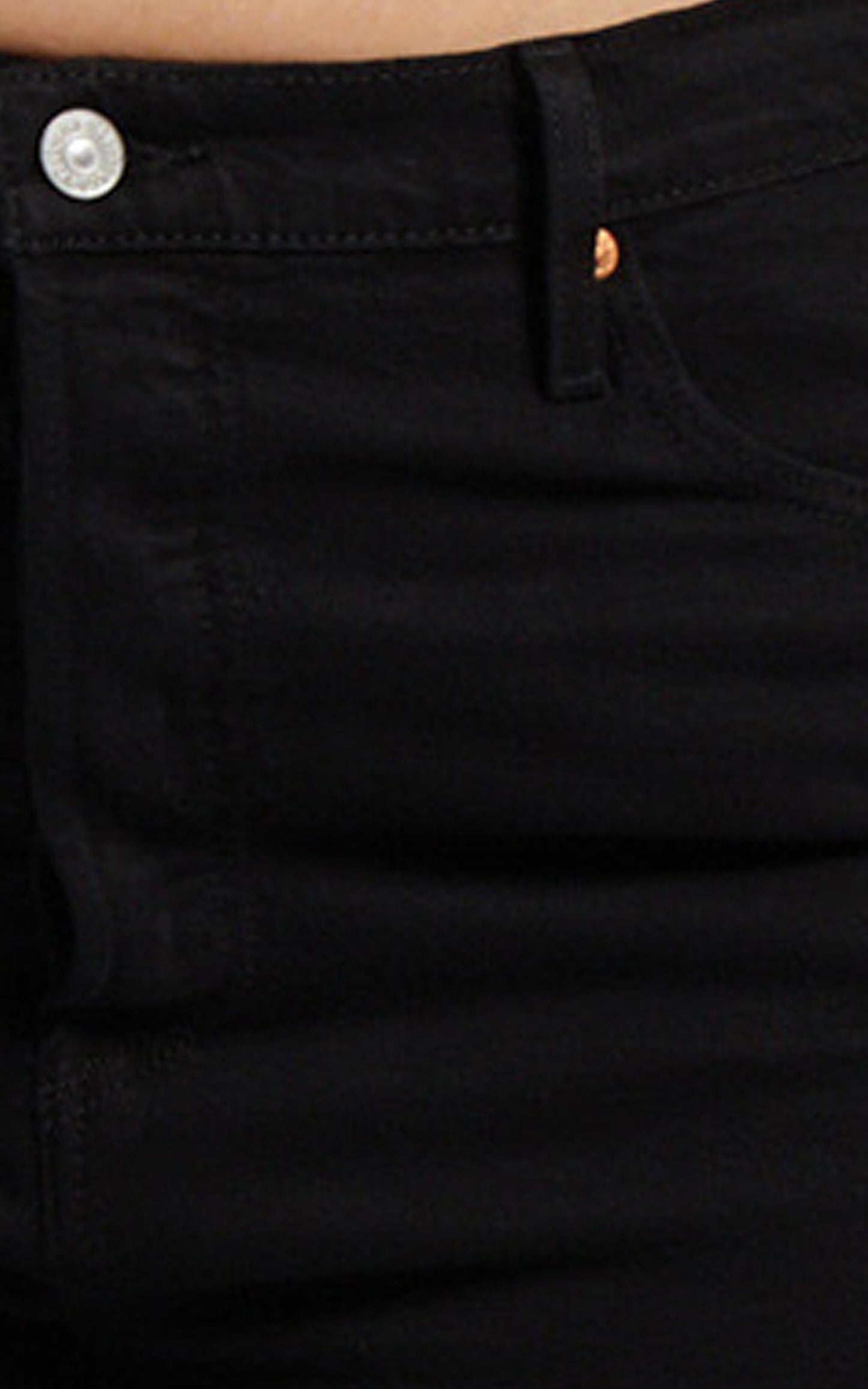 Levi's Curve - Ribcage Straight Jean in Black Sprout