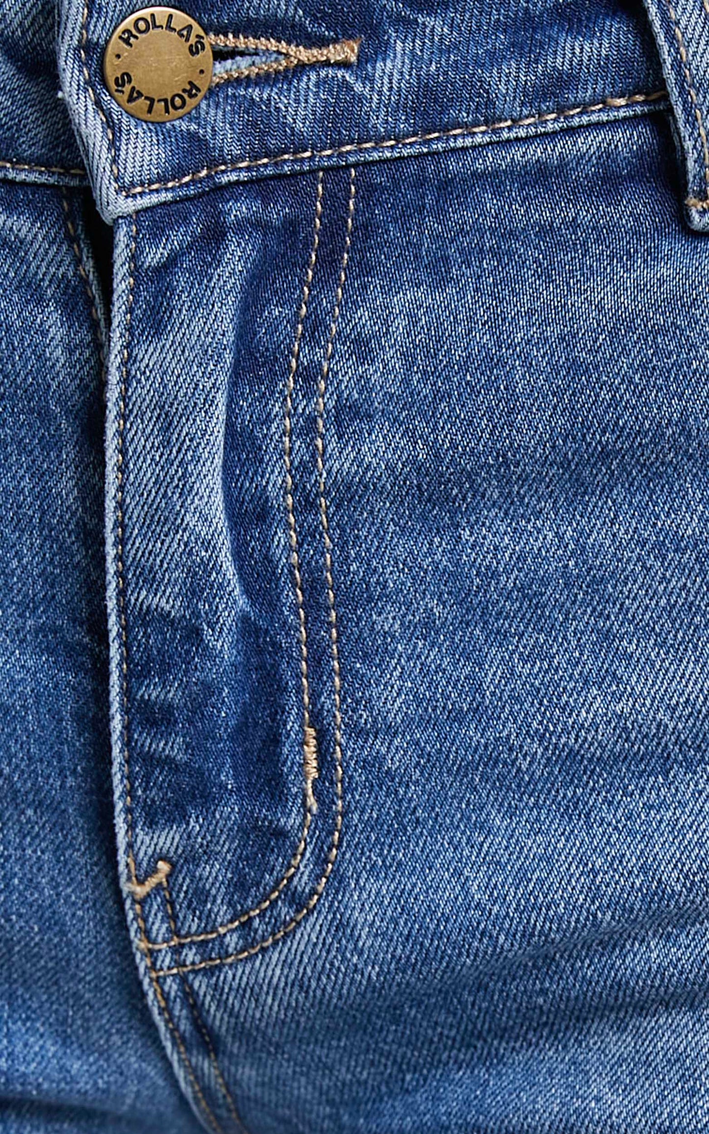 Rolla's - DALLAS LOW BOOTCUT in KAREN BLUE
