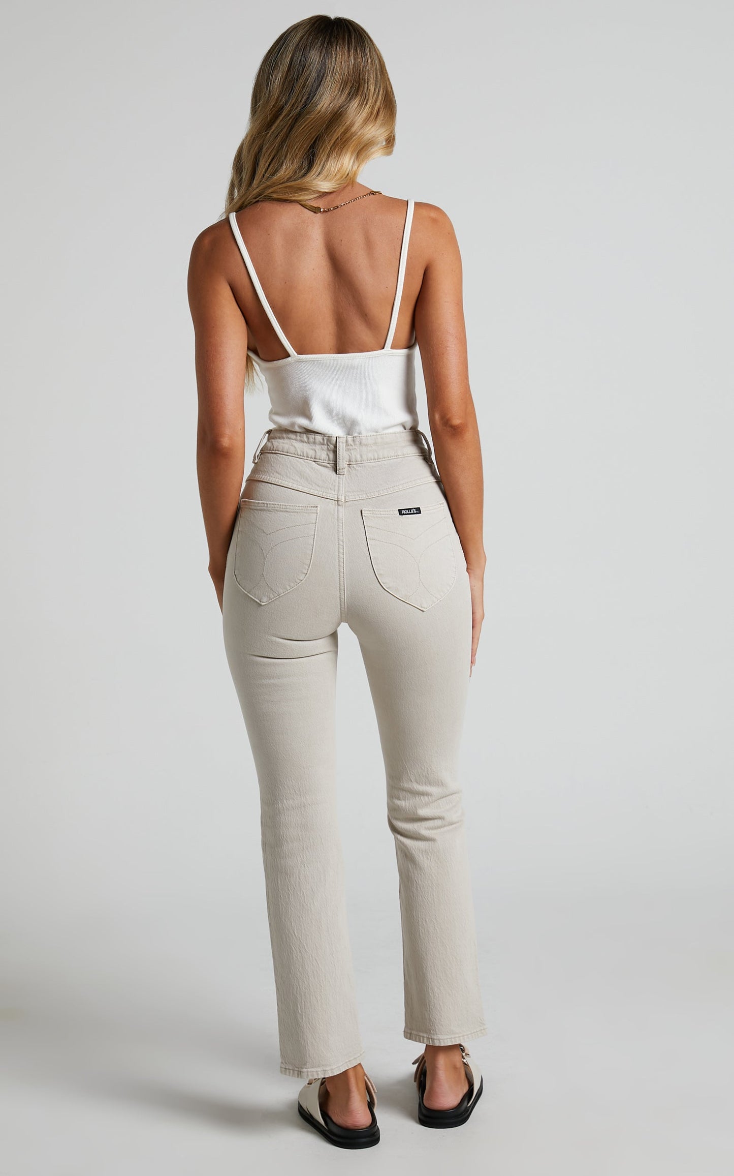 Rolla's - Original Straight Comfort Jean in Oyster