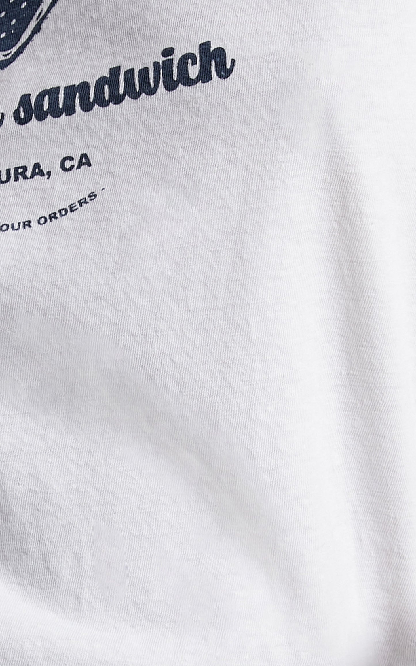 Rolla's - Big Barry Tomboy Tee in White