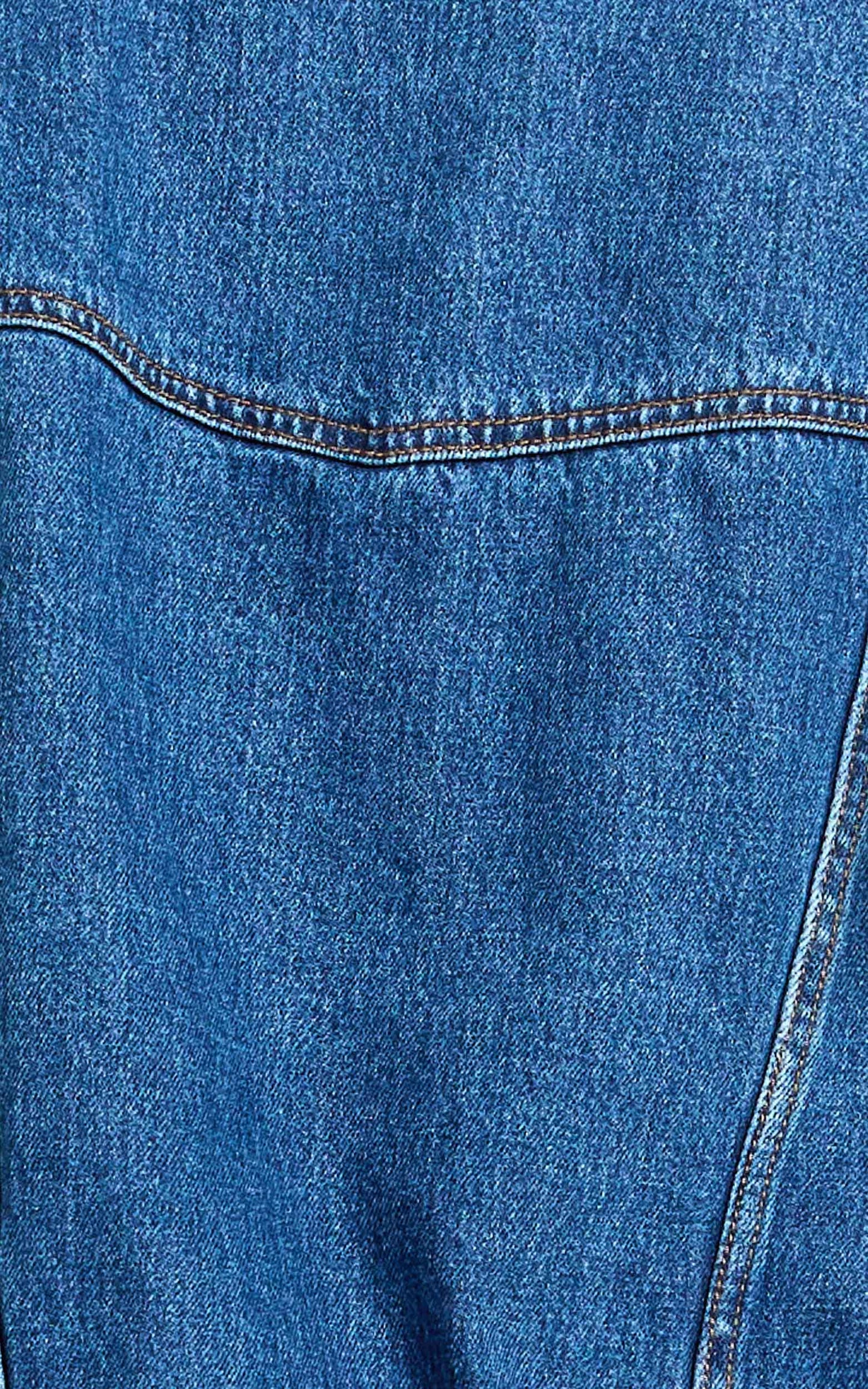 Ruby Jacket - Oversized Denim Jacket in Mid Vintage Wash