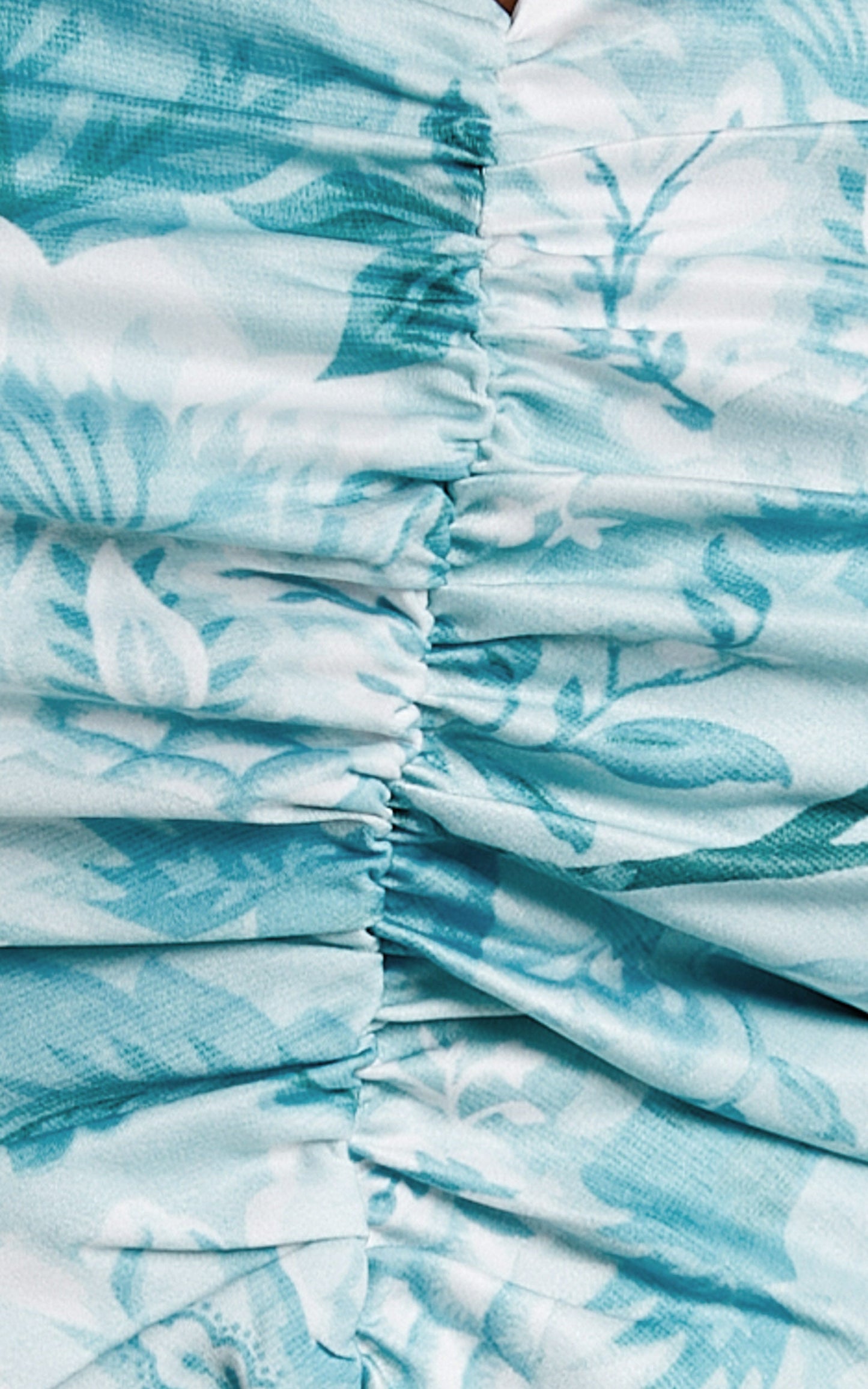 Runaway The Label - Calantha Top in Aqua Floral