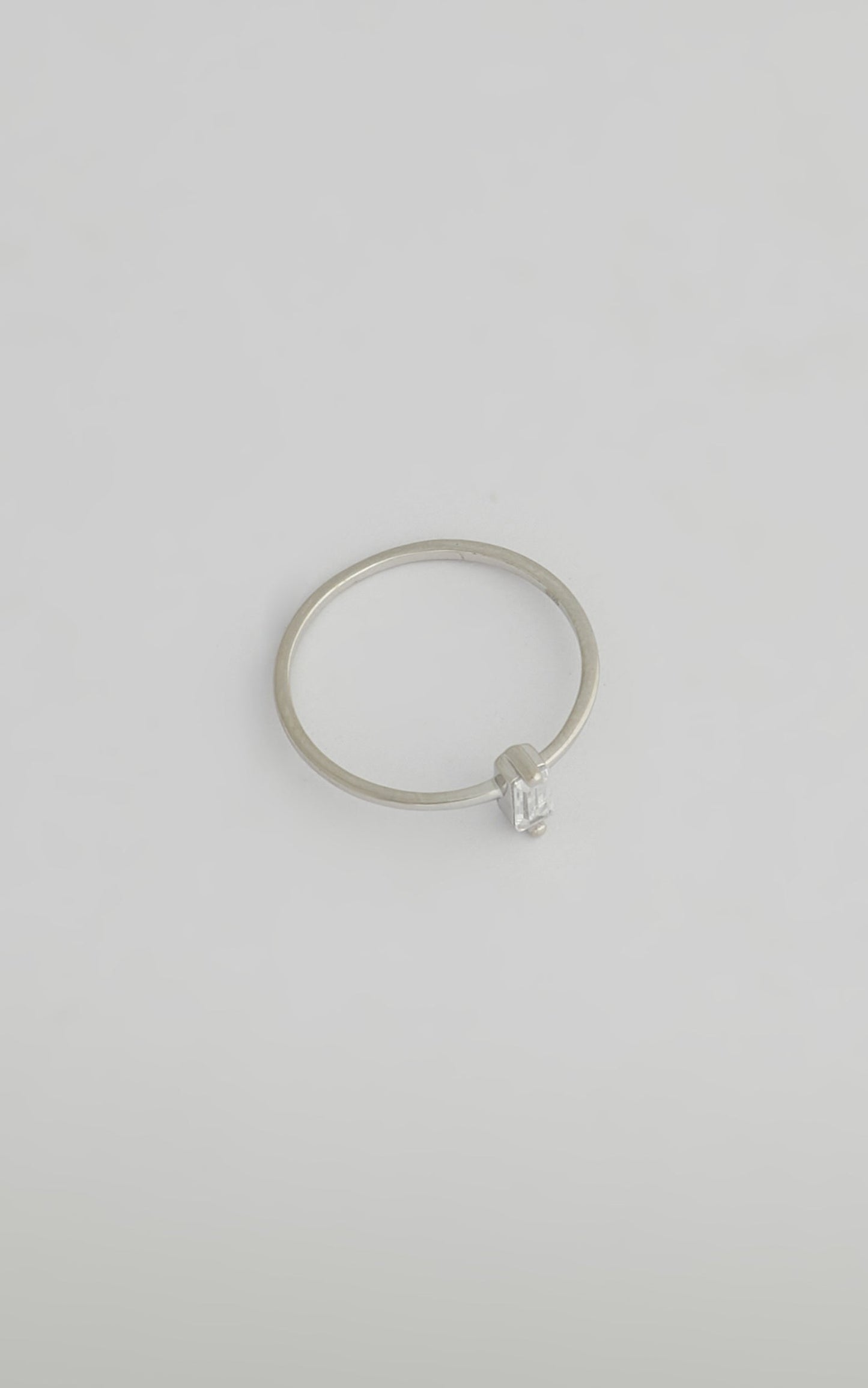 SAINT VALENTINE - BAGUETTE RING in Silver