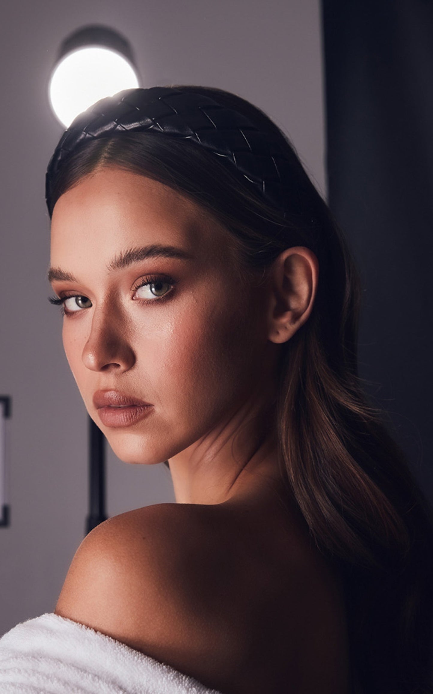 Billini x Natalie Anne - Sammy Woven Headband in Black
