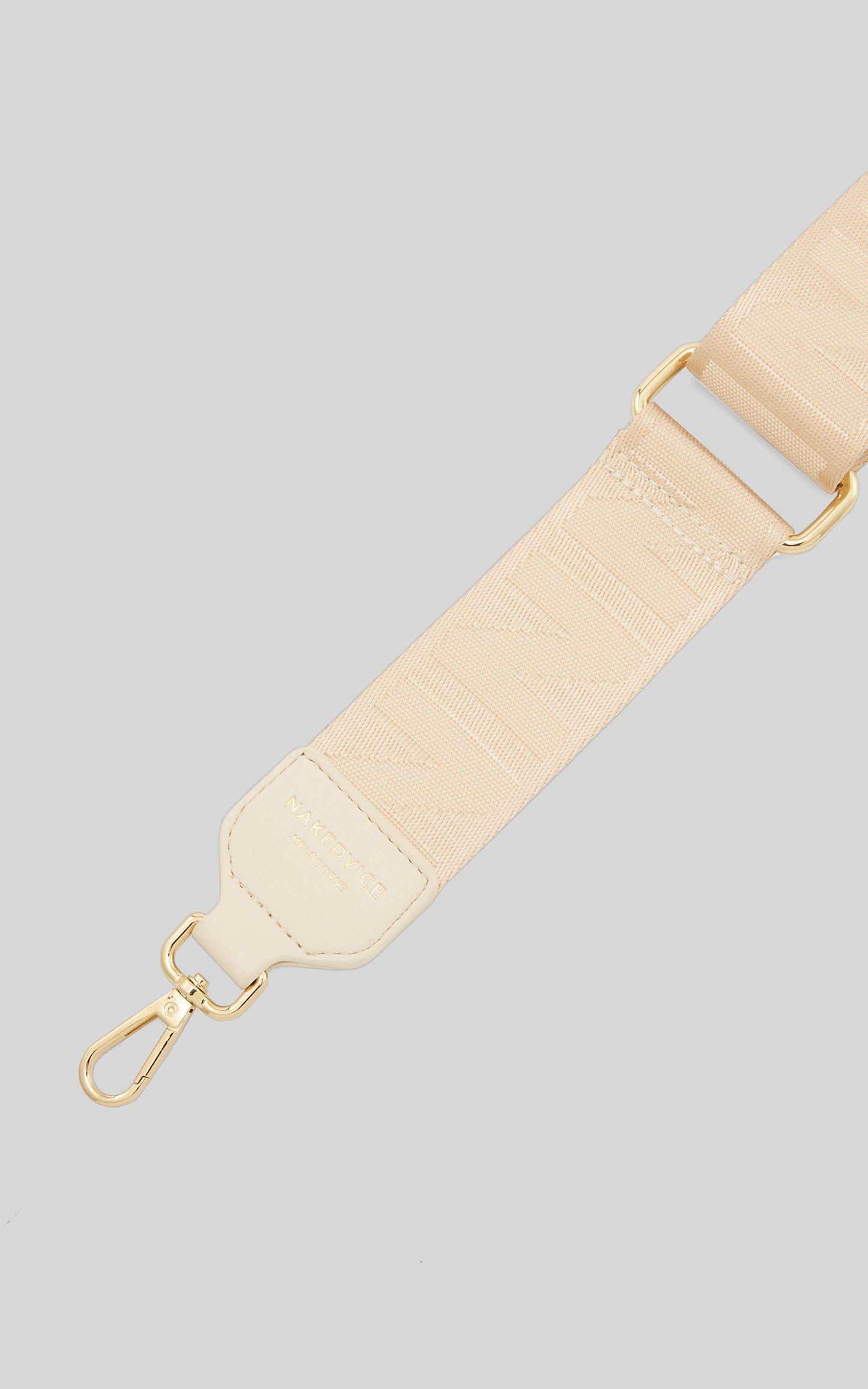 Nakedvice - The Mac Juno Ivory Bag in Ivory / Gold