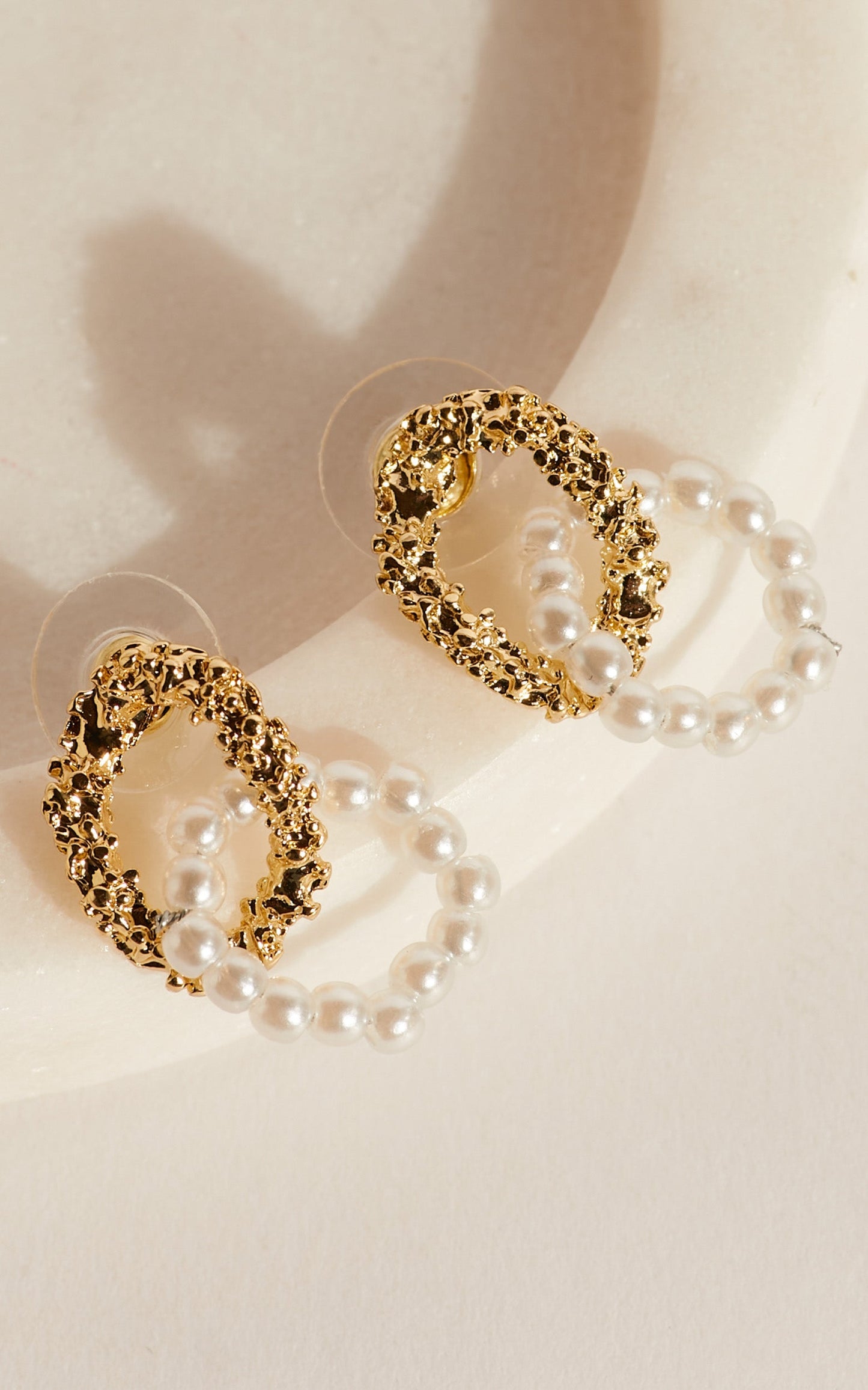 Sharmine Earrings in Gold