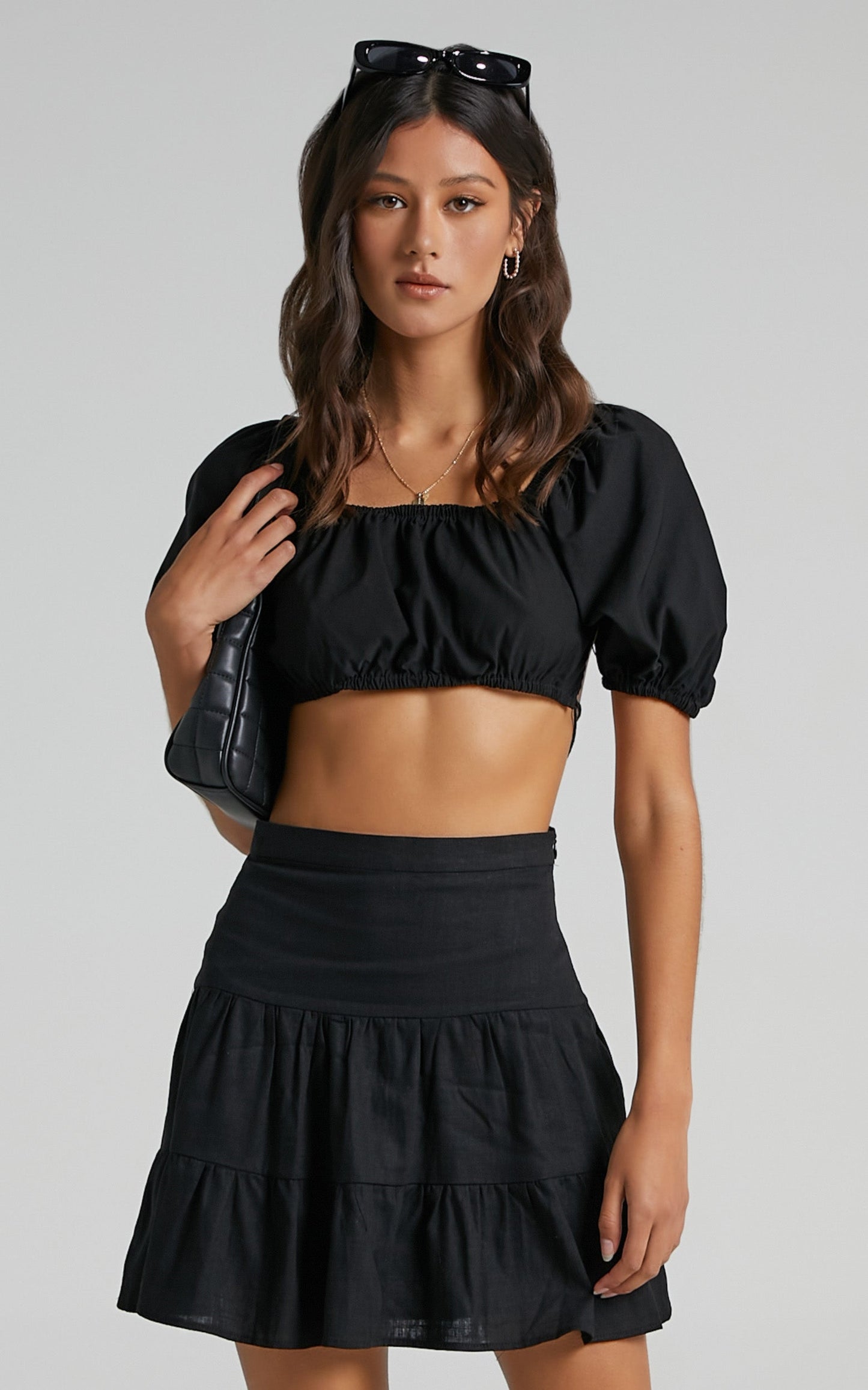 Summer Ready Skirt in Black