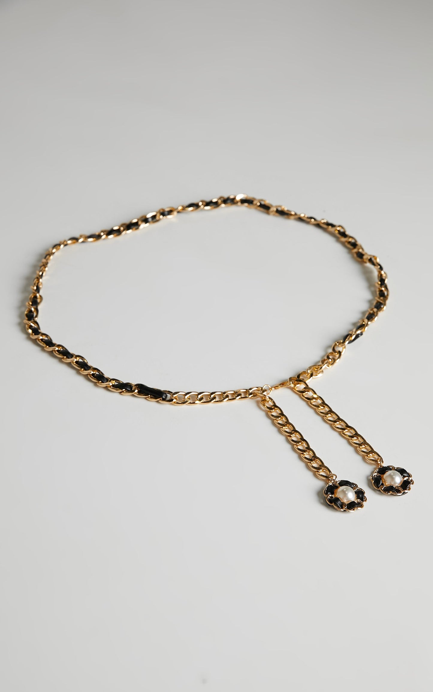Sylvonna Chain Belt in Gold