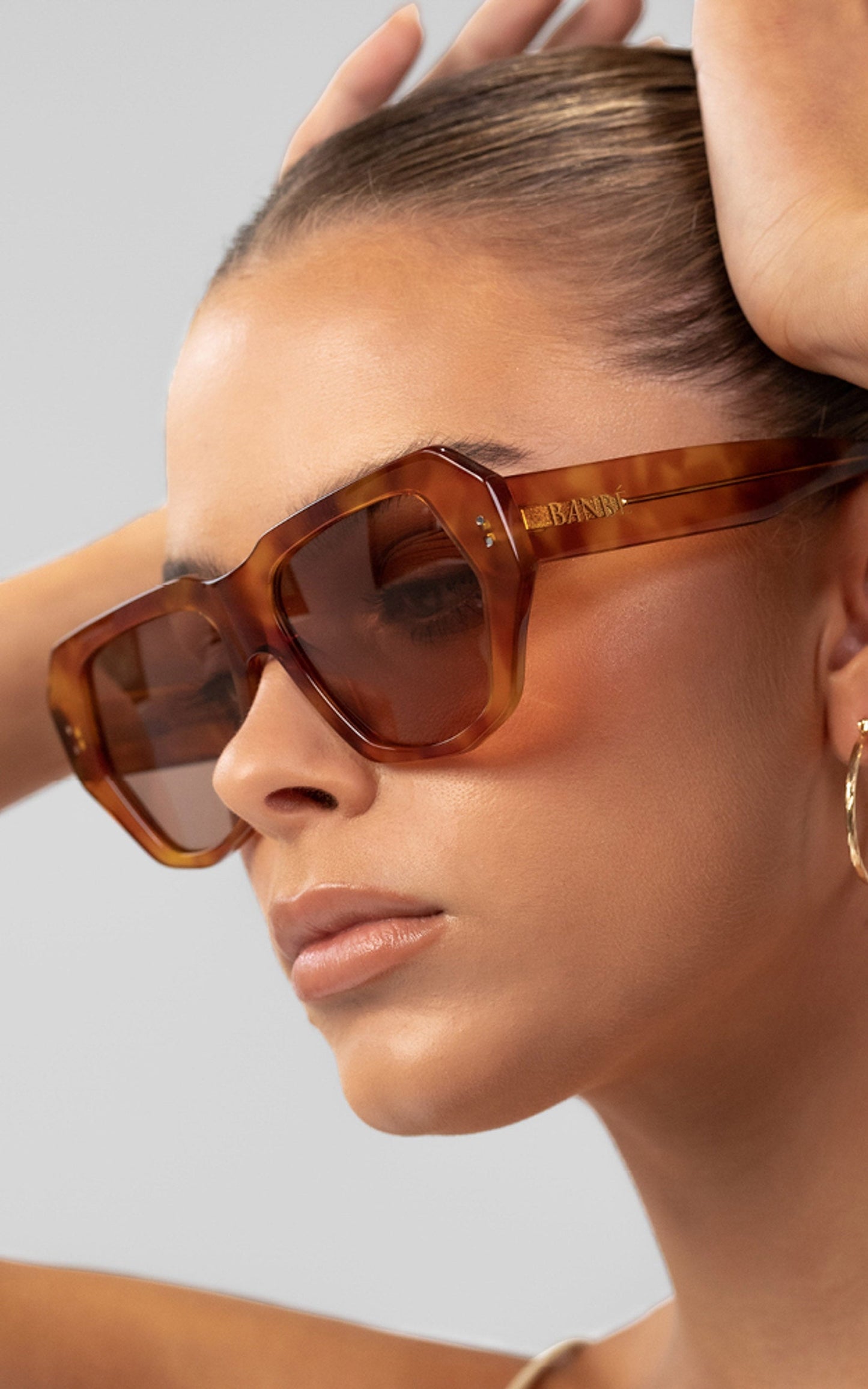 Banbe Eyewear - The Adut in Honey Tort Caramel