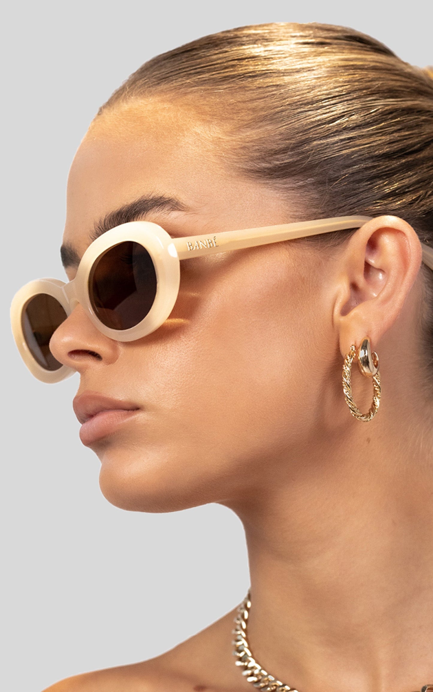 Banbe Eyewear - The Lily in Milk Brown