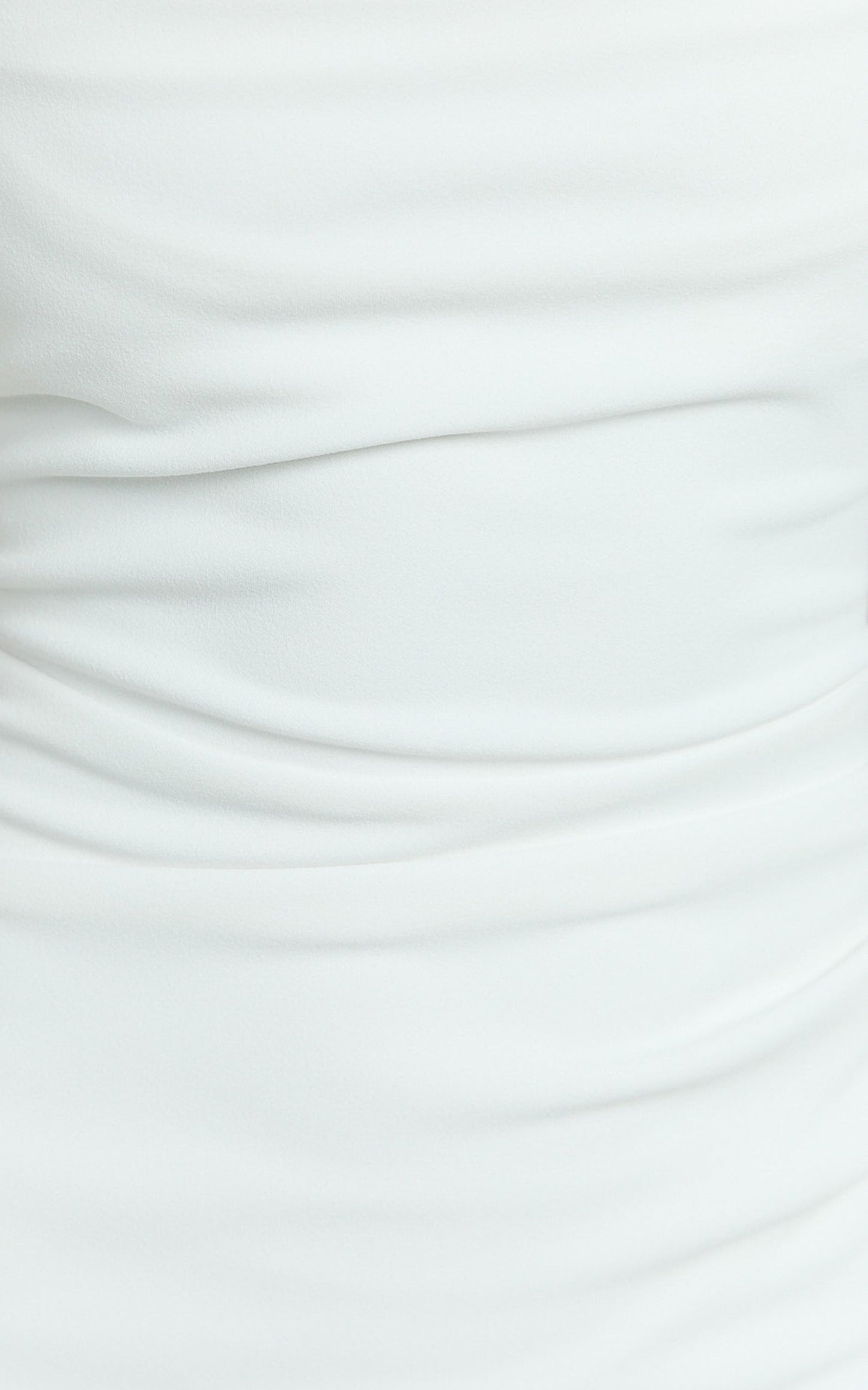 Tabitha Maxi Dress - Cowl Neck High Split Dress in Ivory