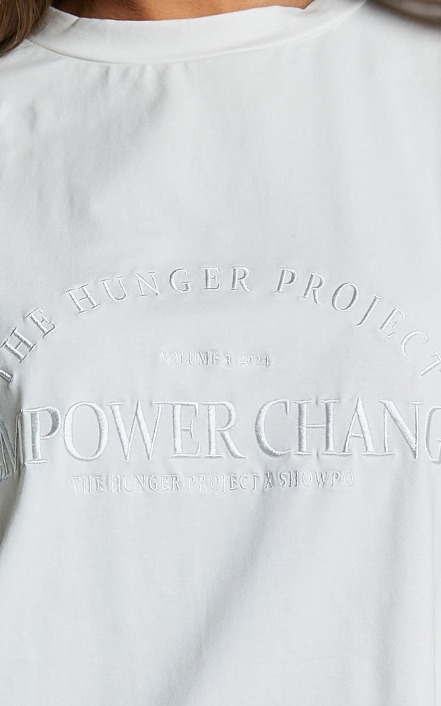 The Hunger Project X Showpo - THP T-Shirt in White