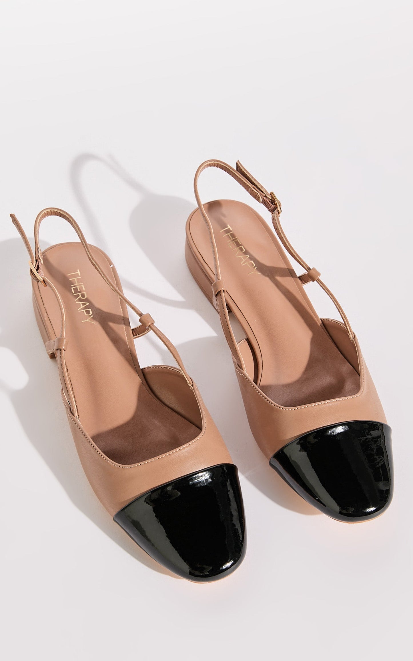 Therapy Shoes - Selene Flat Shoes in Caramel