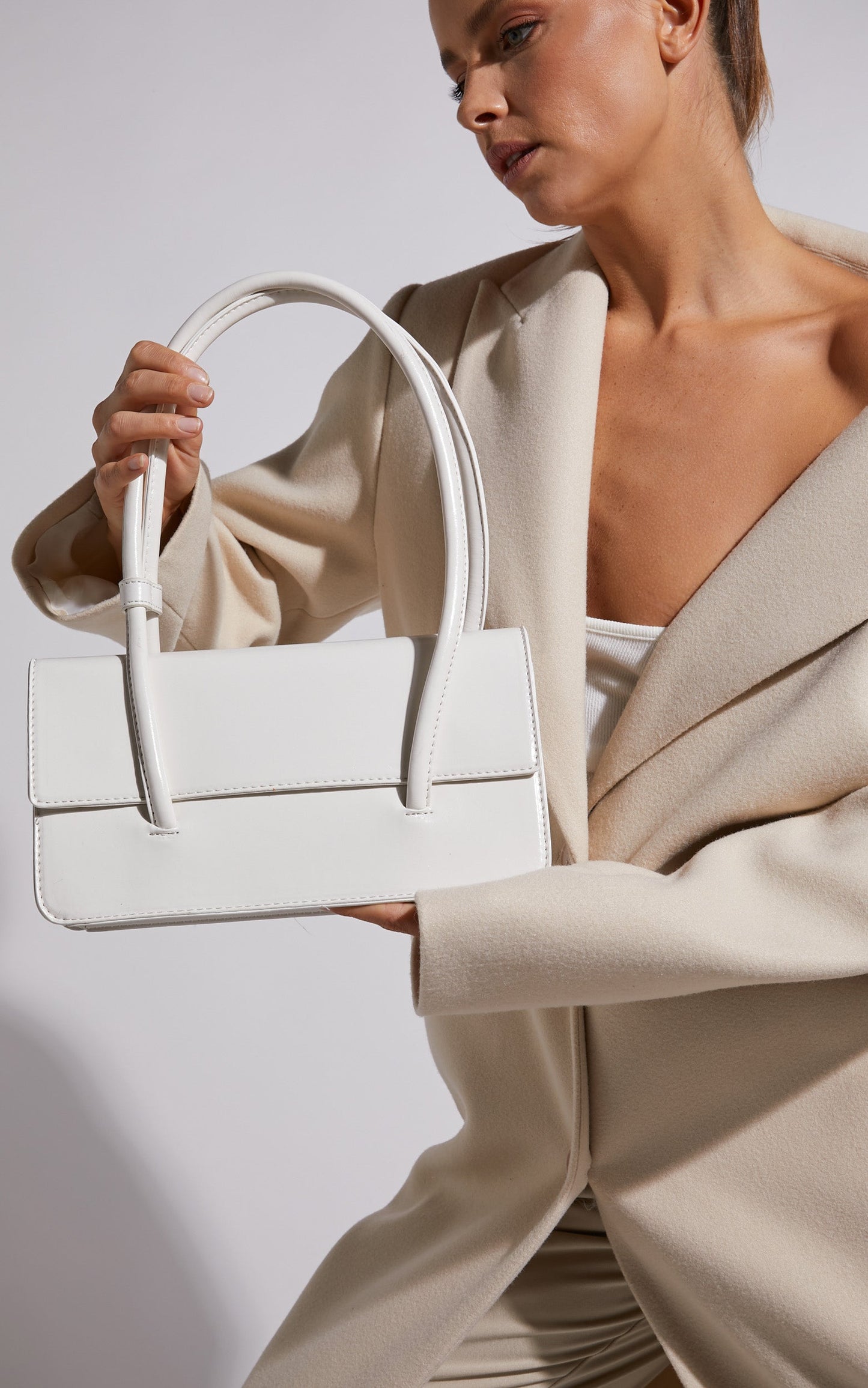 Tokyo Shoulder Bag in White