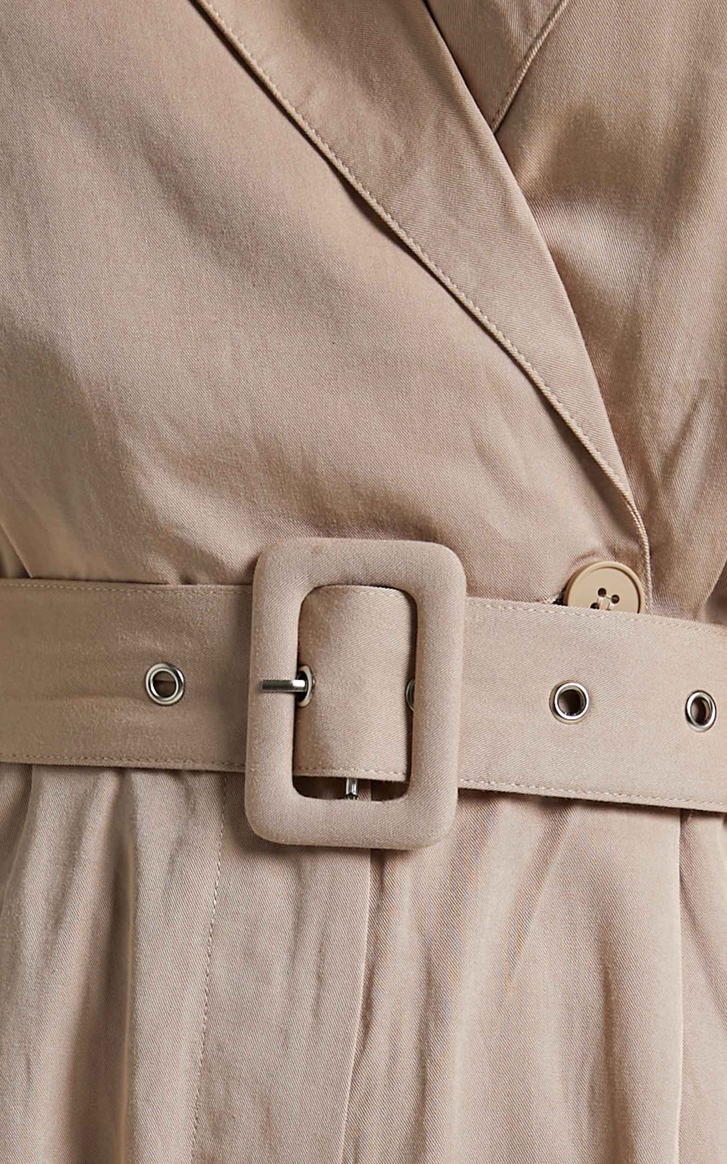 Tonia Playsuit in Beige