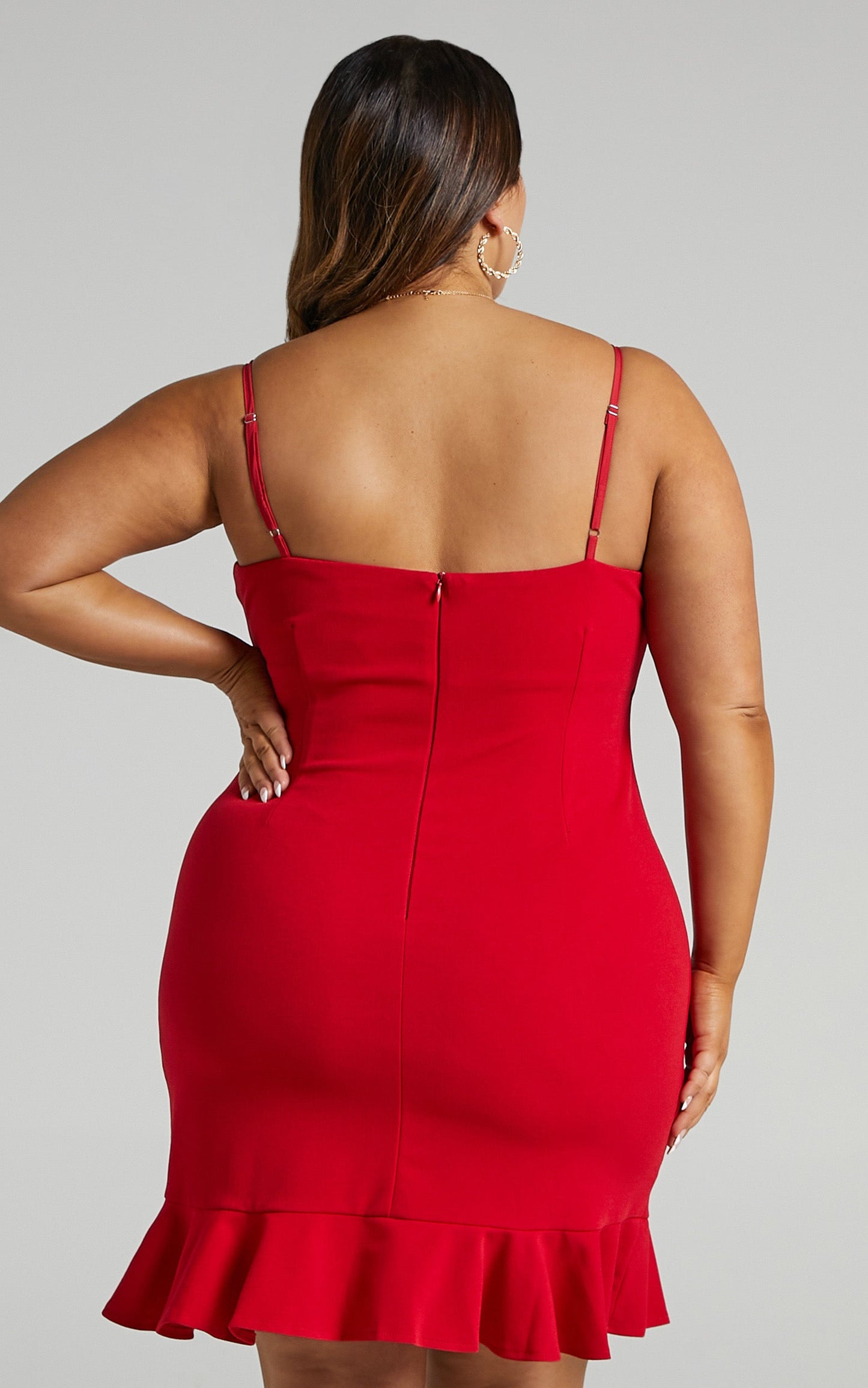 Turning It Up Dress in Red