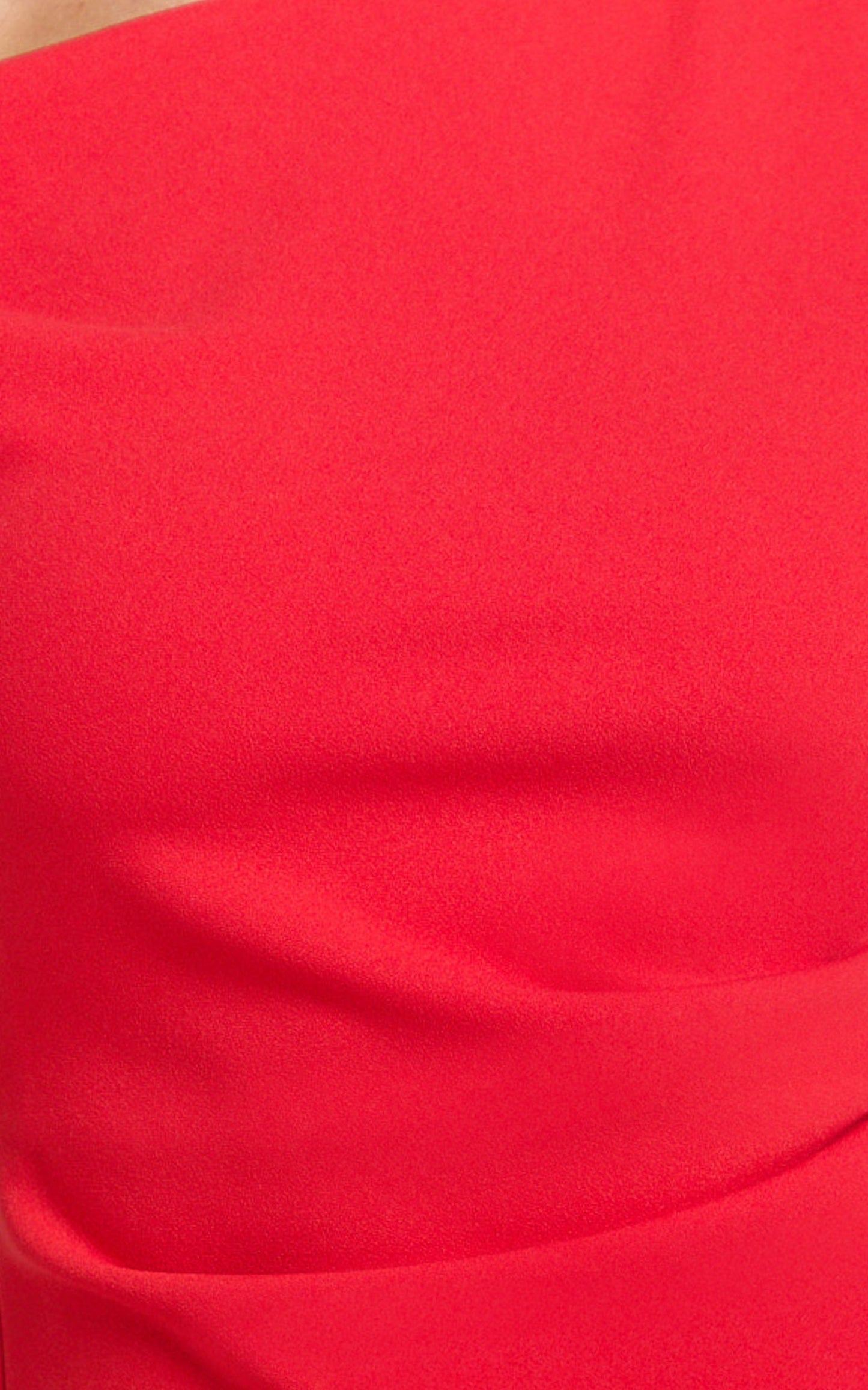 Vilma Mini Dress - One Shoulder Bodycon Dress in Red