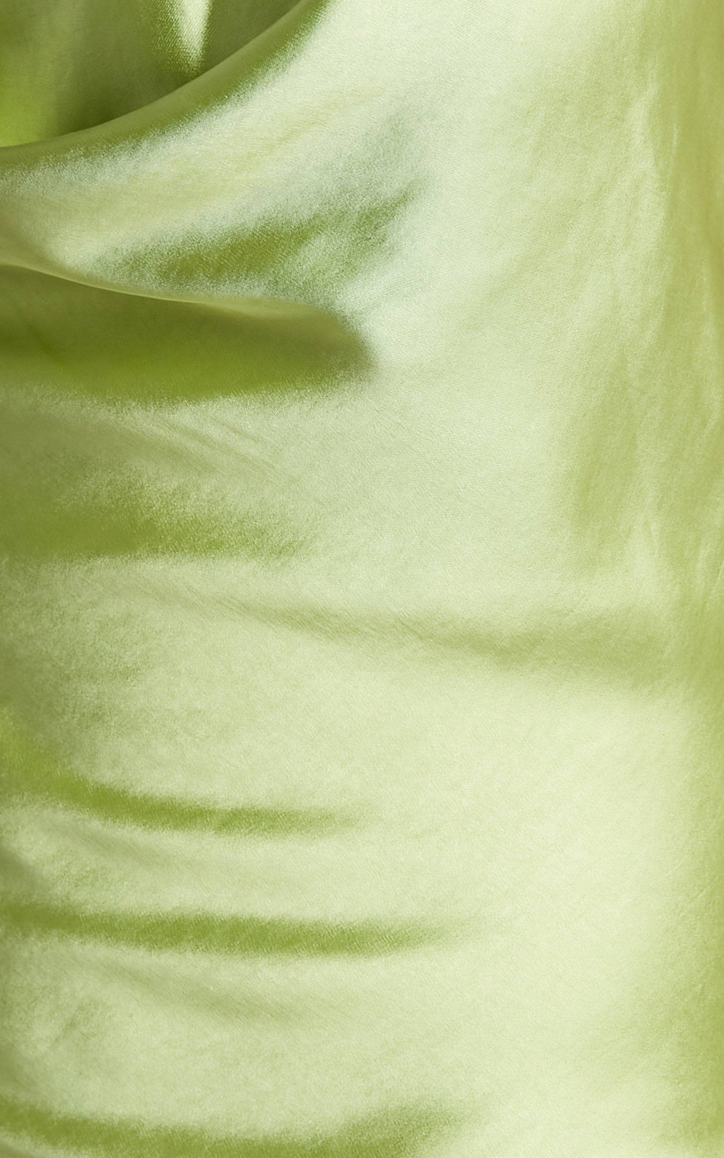 Waverly Mini Dress - Cowl Neck Halter Dress in Green
