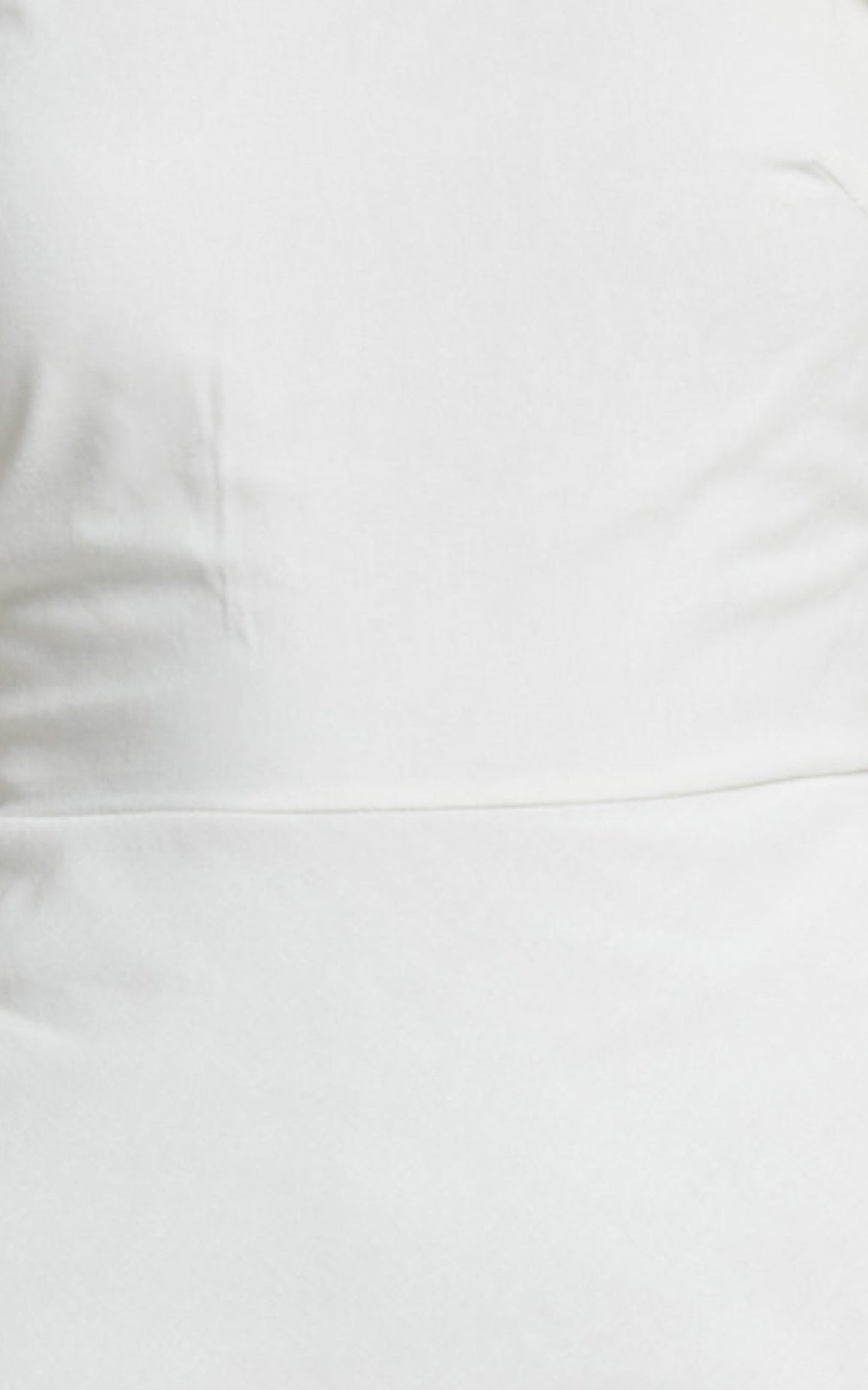 Zeita Maxi Dress - Strapless Fit and Flare Dress in White