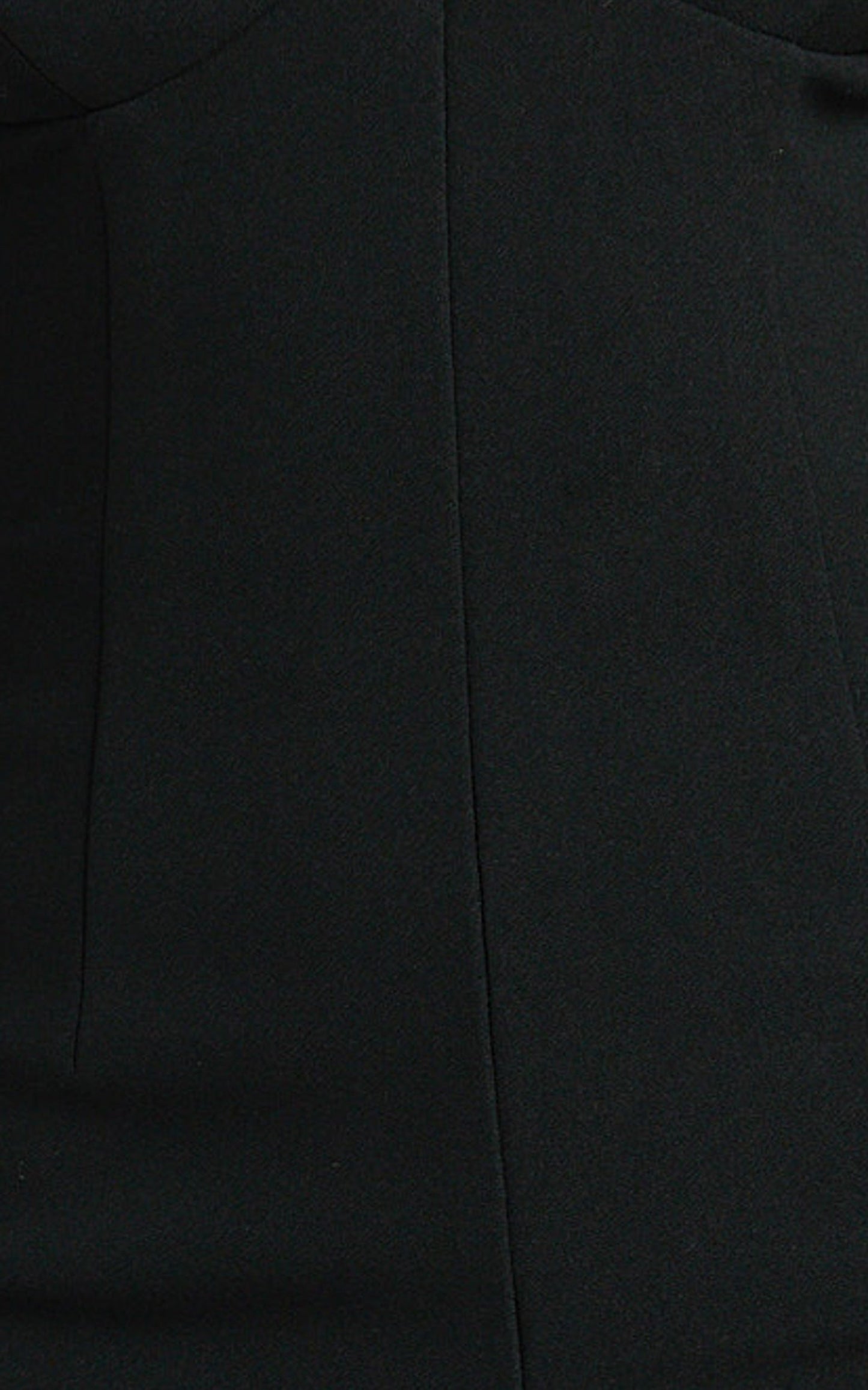 Zyla Mini Dress - Wide Shoulder Sweetheart Neck Fitted Dress in Black