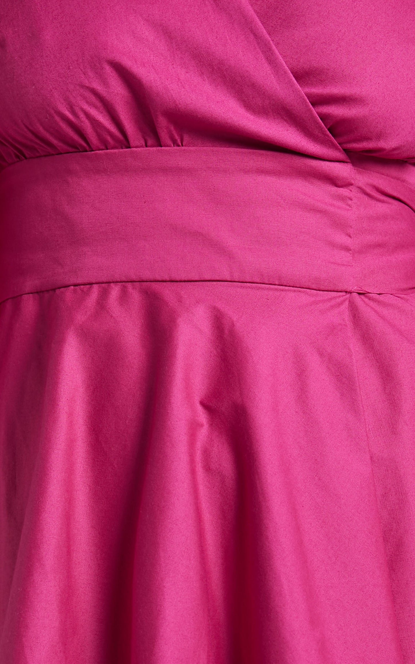 Zyla Mini Dress - Puff Sleeve Wrap Dress in Berry