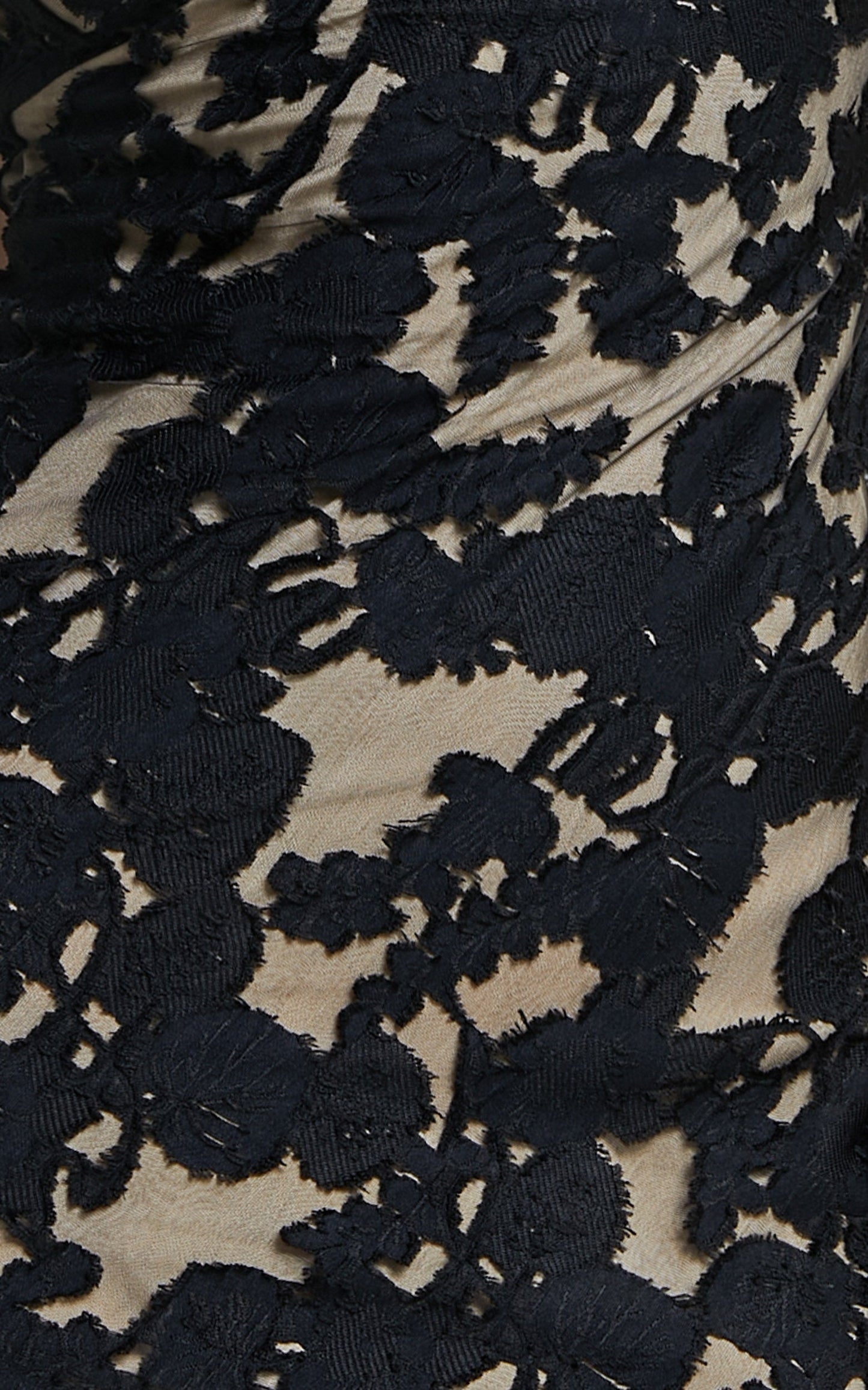 Zymae Midi Dress - Deep V Neck Lace Slip Dress in Black