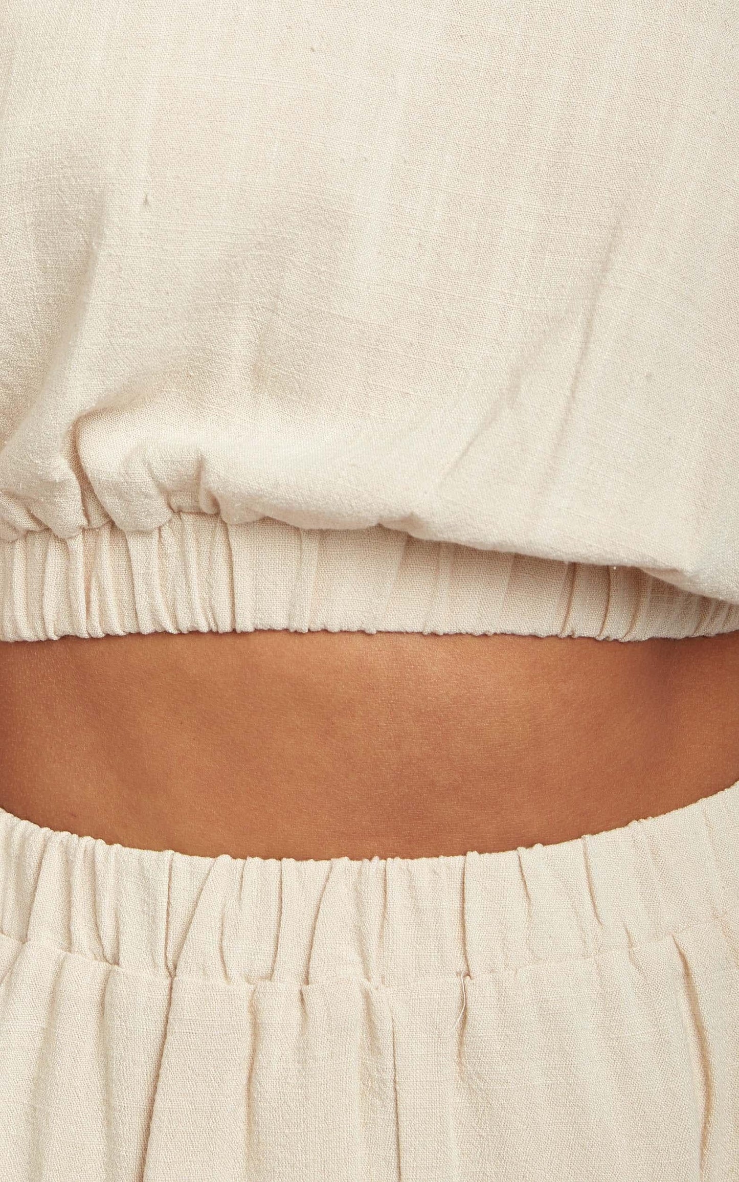Alia Two Piece Set in Beige