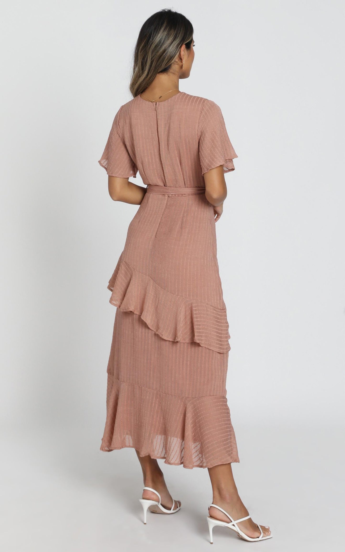Alba Dress In Mauve