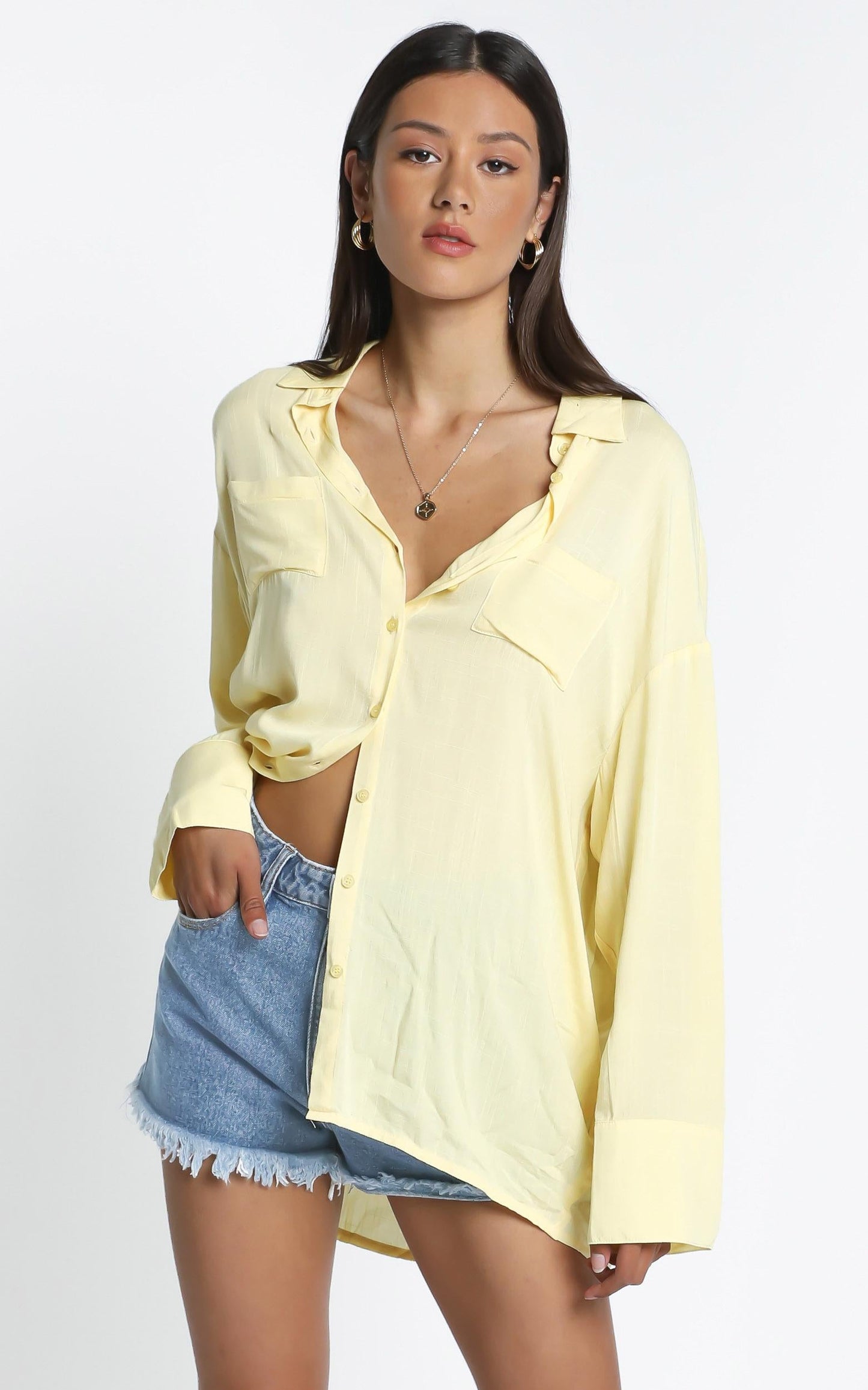 Amaka Shirt in Lemon