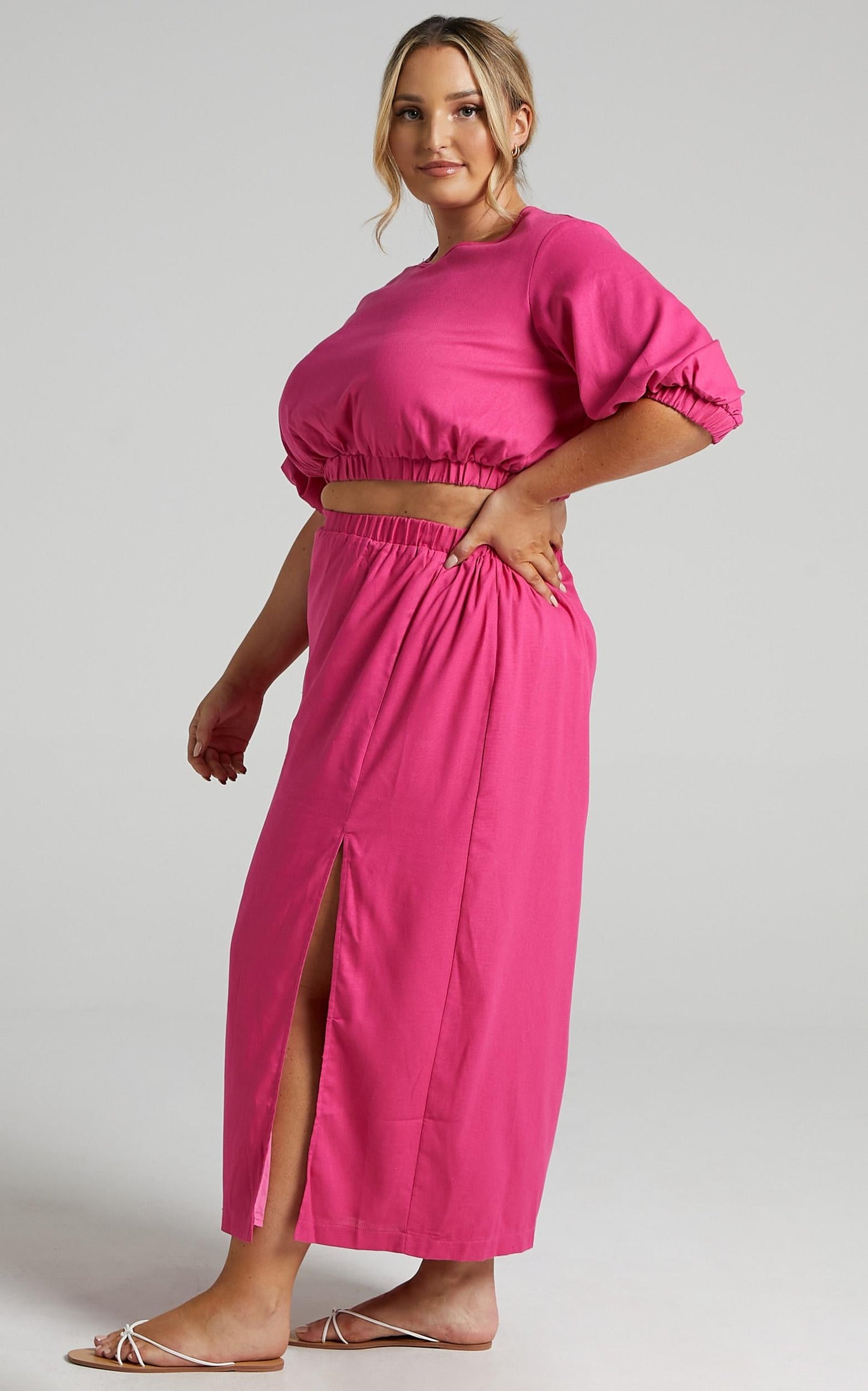 Asta Two Piece set in Pink
