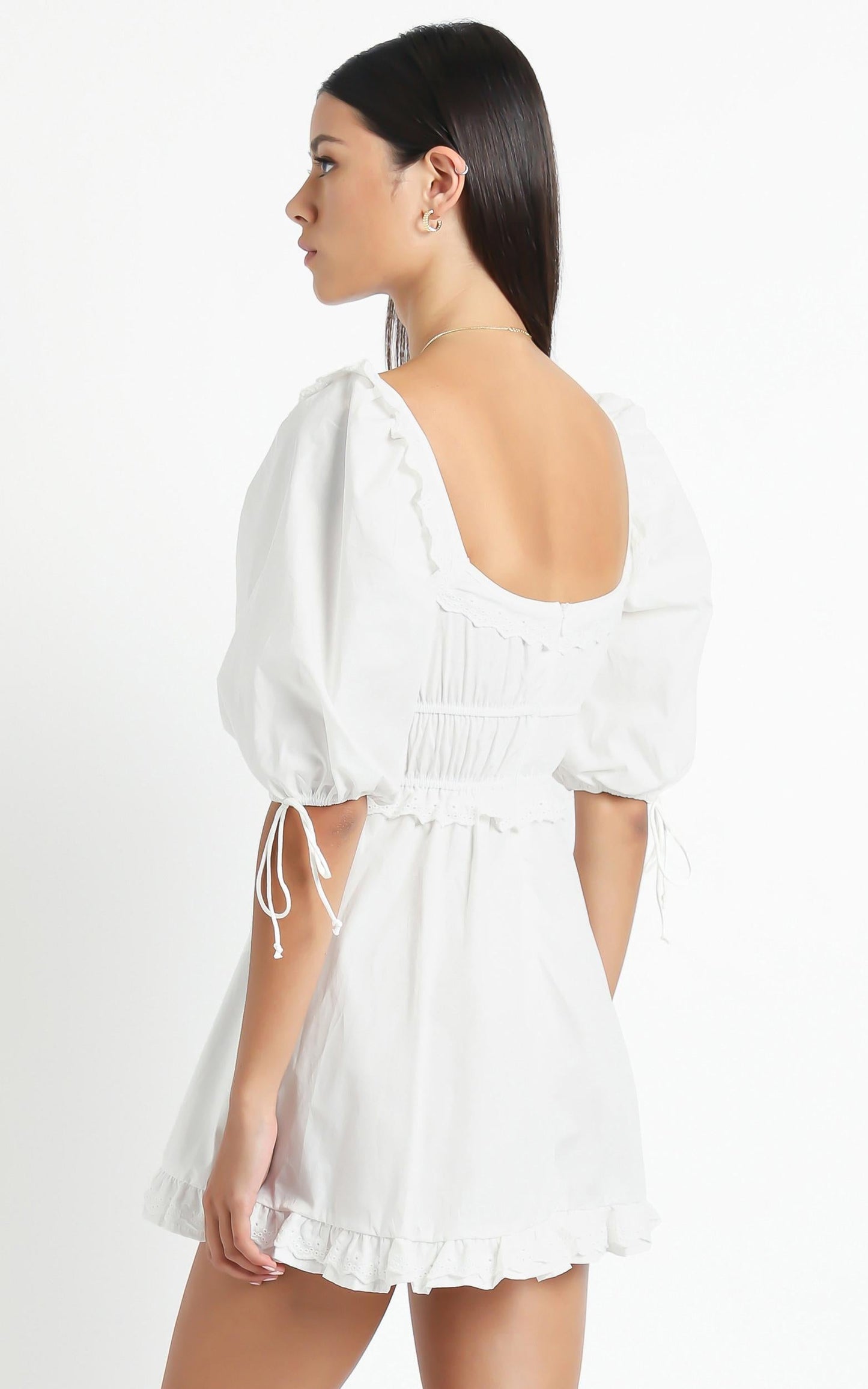 Arizona Dress in White