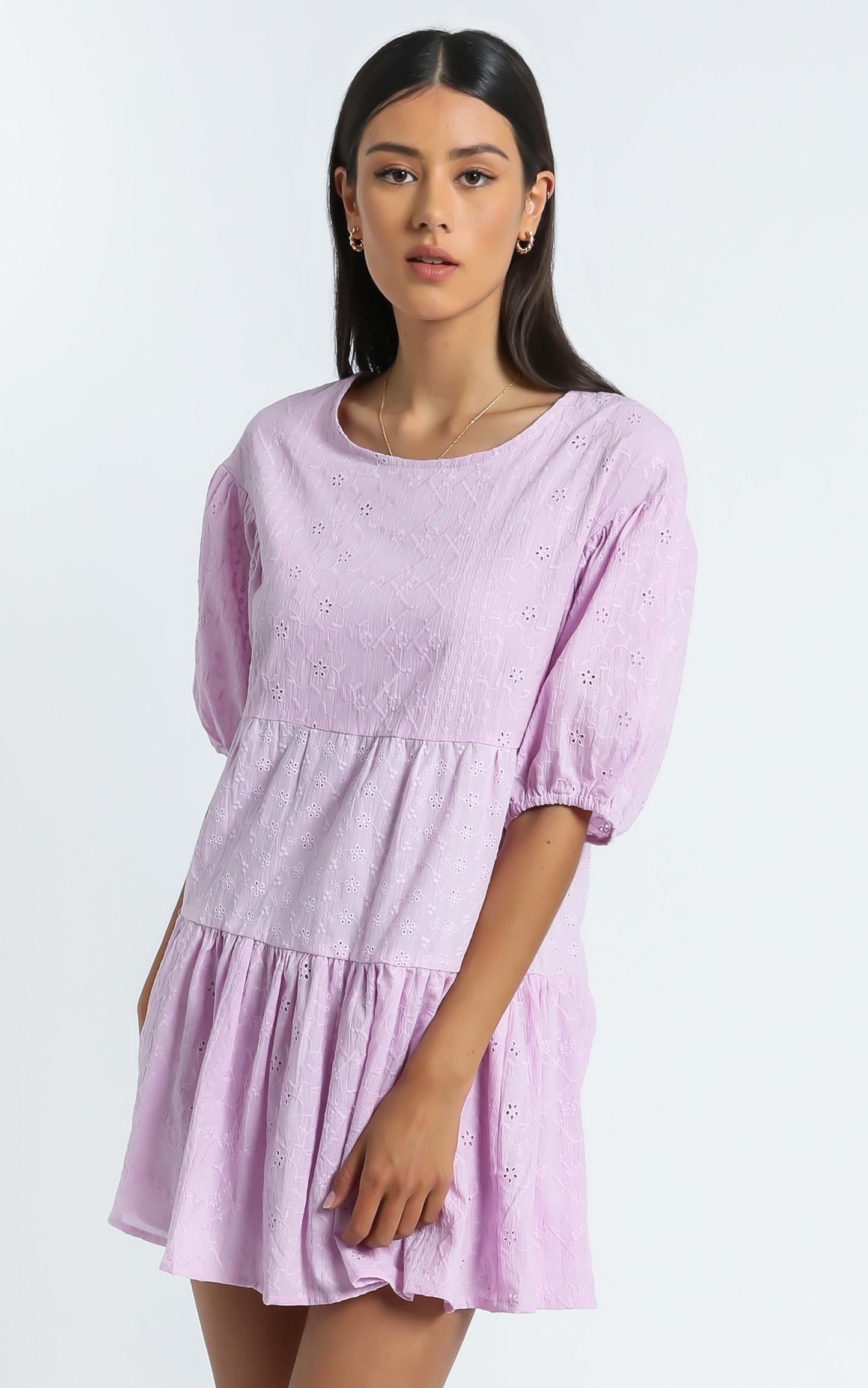 August Dress in Lilac