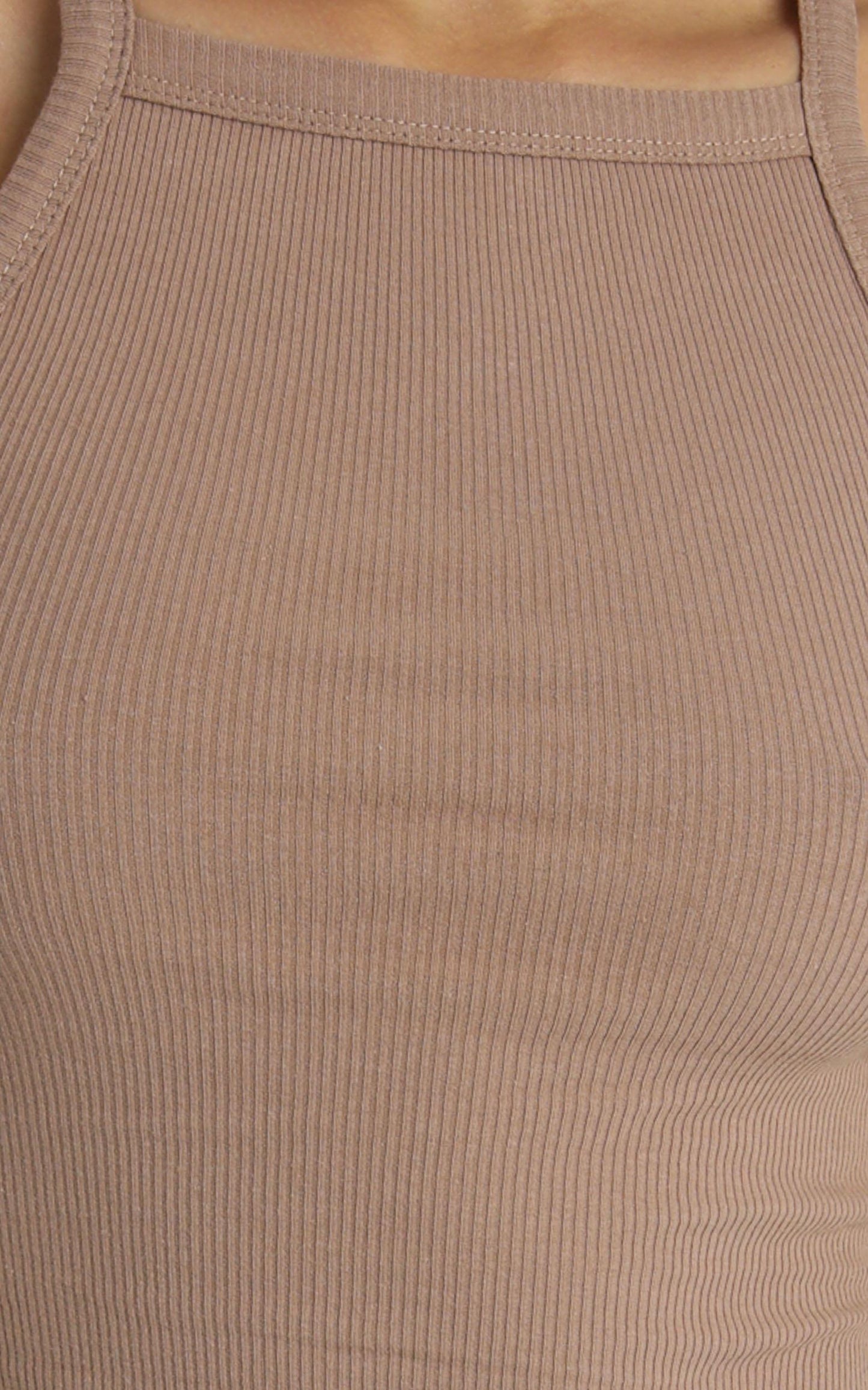Been A While top in Tan