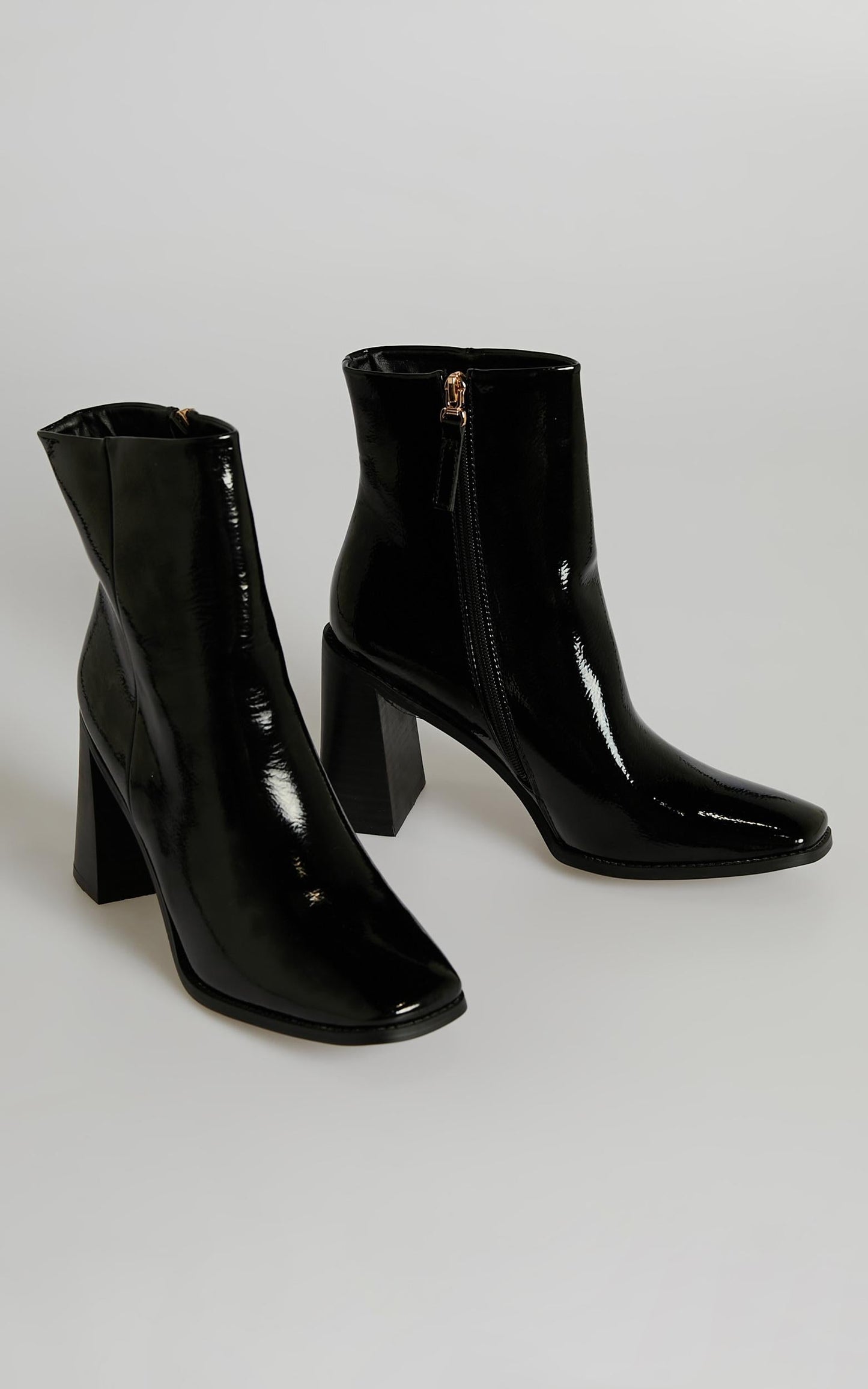 Billini - Scorpio Boots in Black Patent