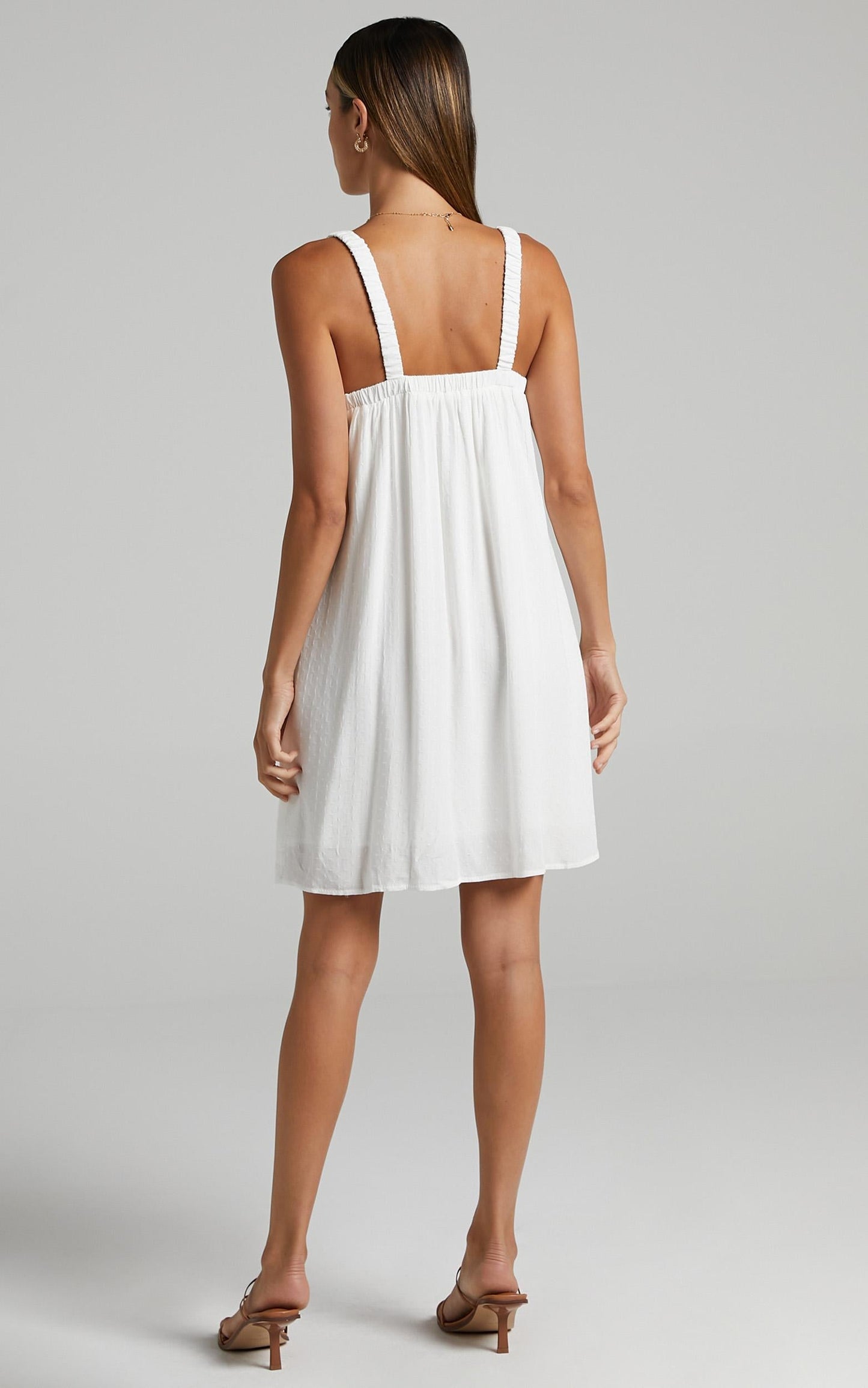 Brie Dress in White