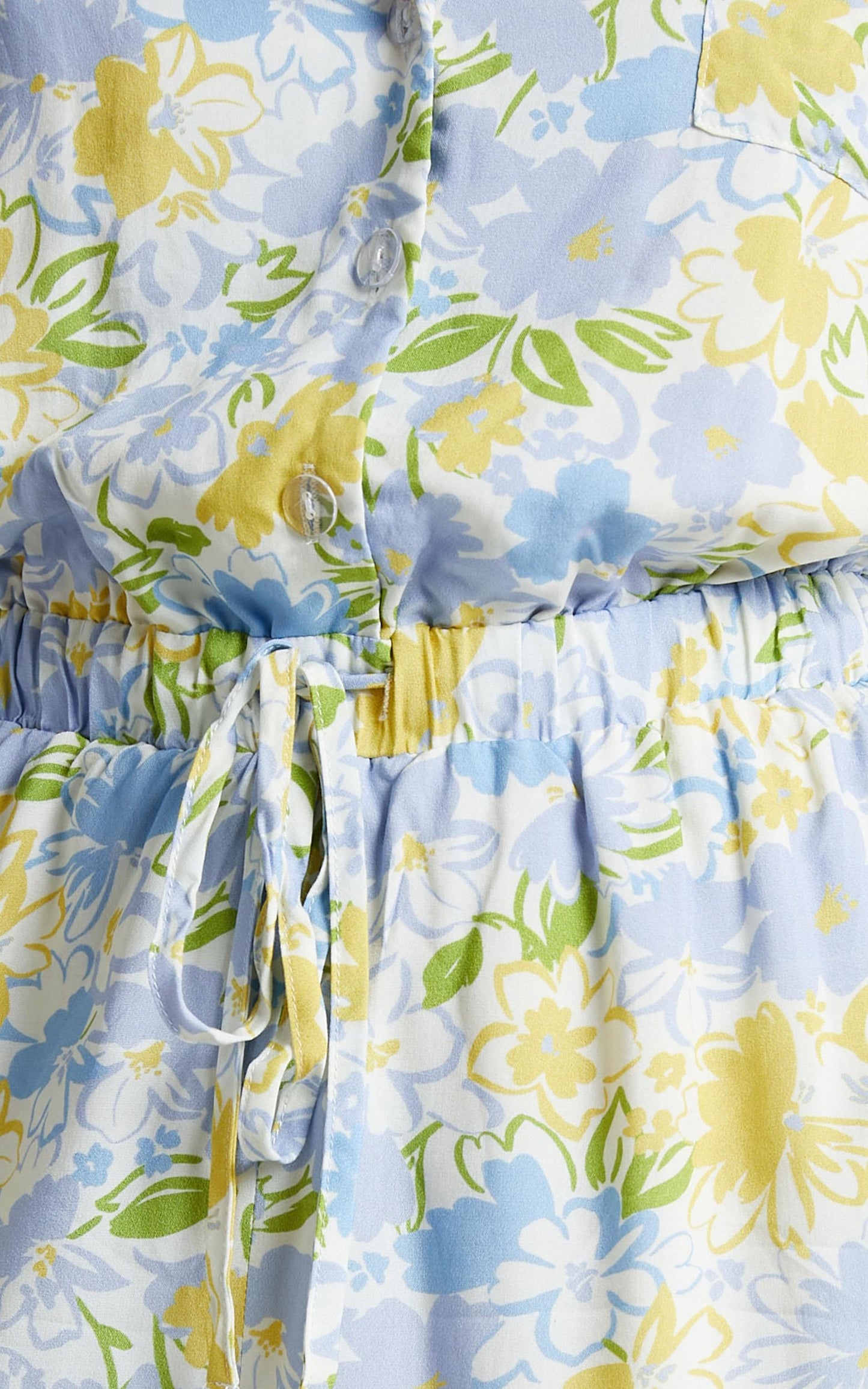 Calanthe Playsuit in Summer Petals