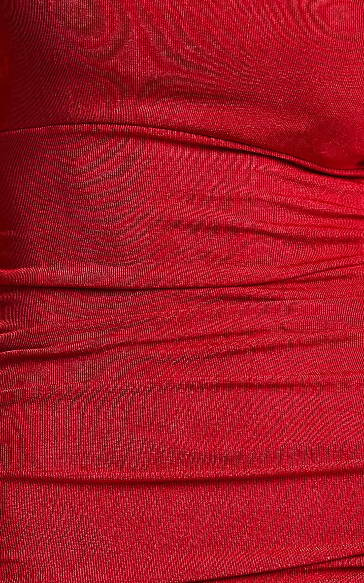 Commit To Me Midi Dress - Strappy Bodycon Dress in Red