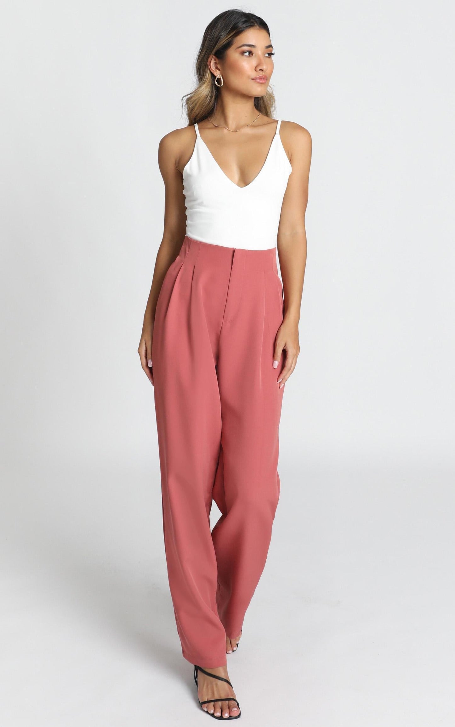 Competition Time Pants In Dusty Rose